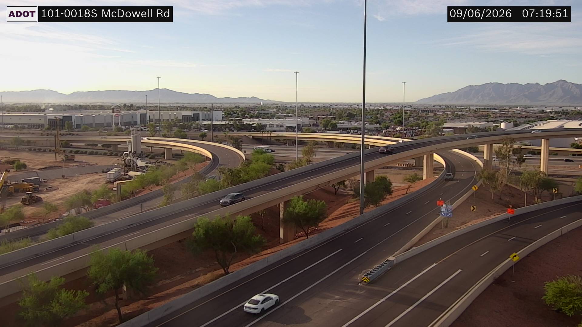 SR-101 @McDowell Rd live camera view