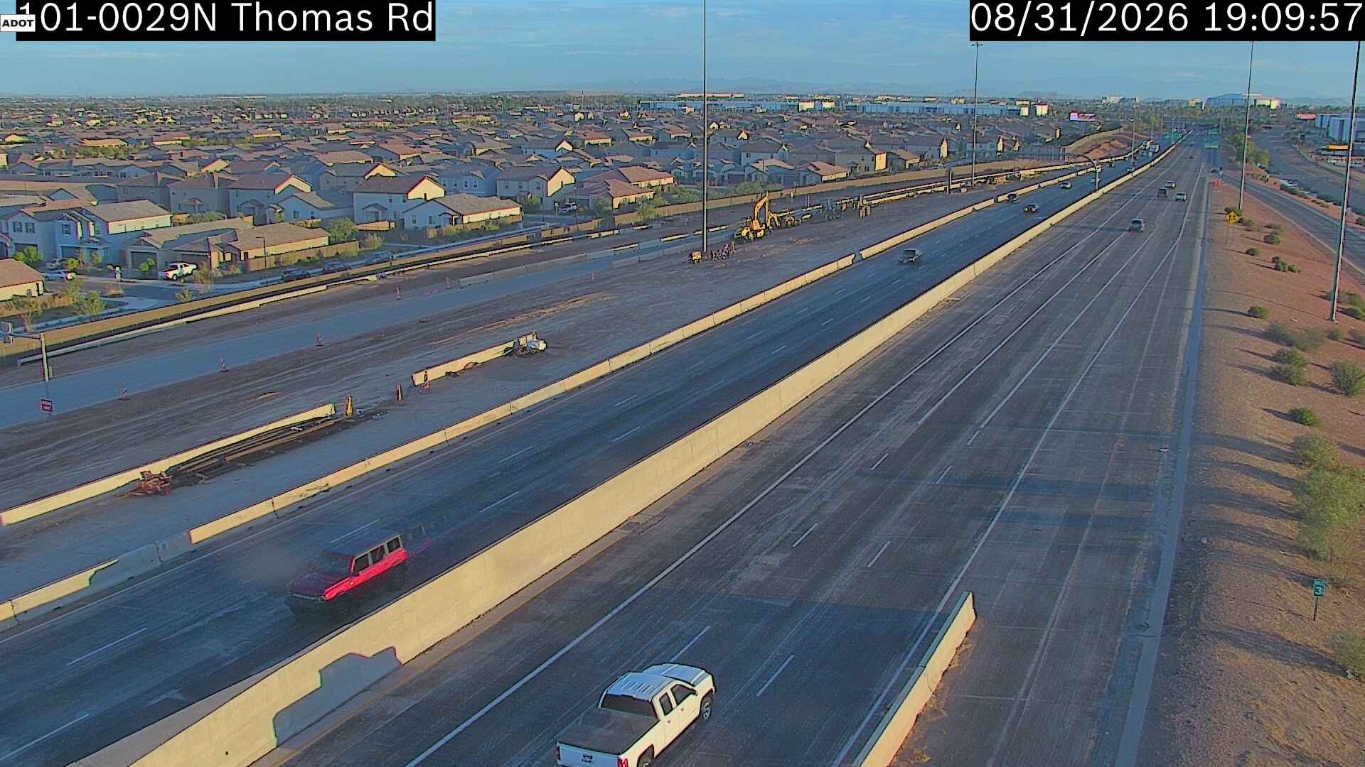 SR-101 @Thomas Rd live camera view