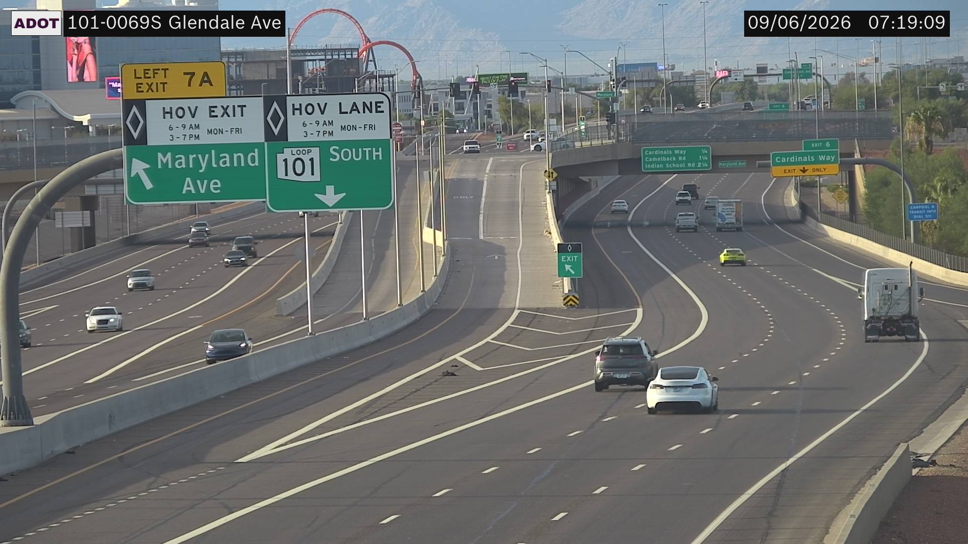 SR-101 @Glendale Ave live camera view