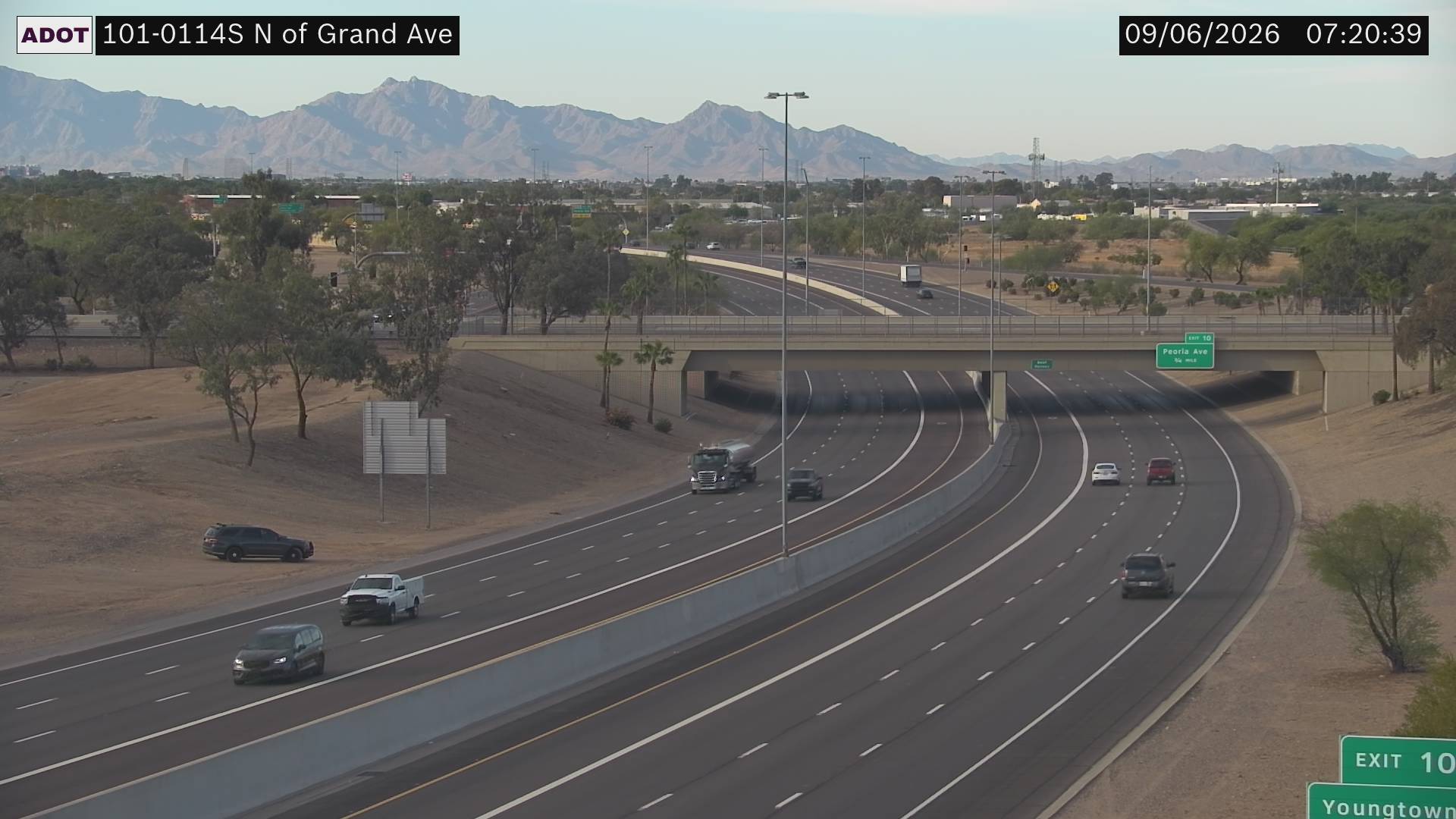 SR-101 @N of Grand Ave live camera view