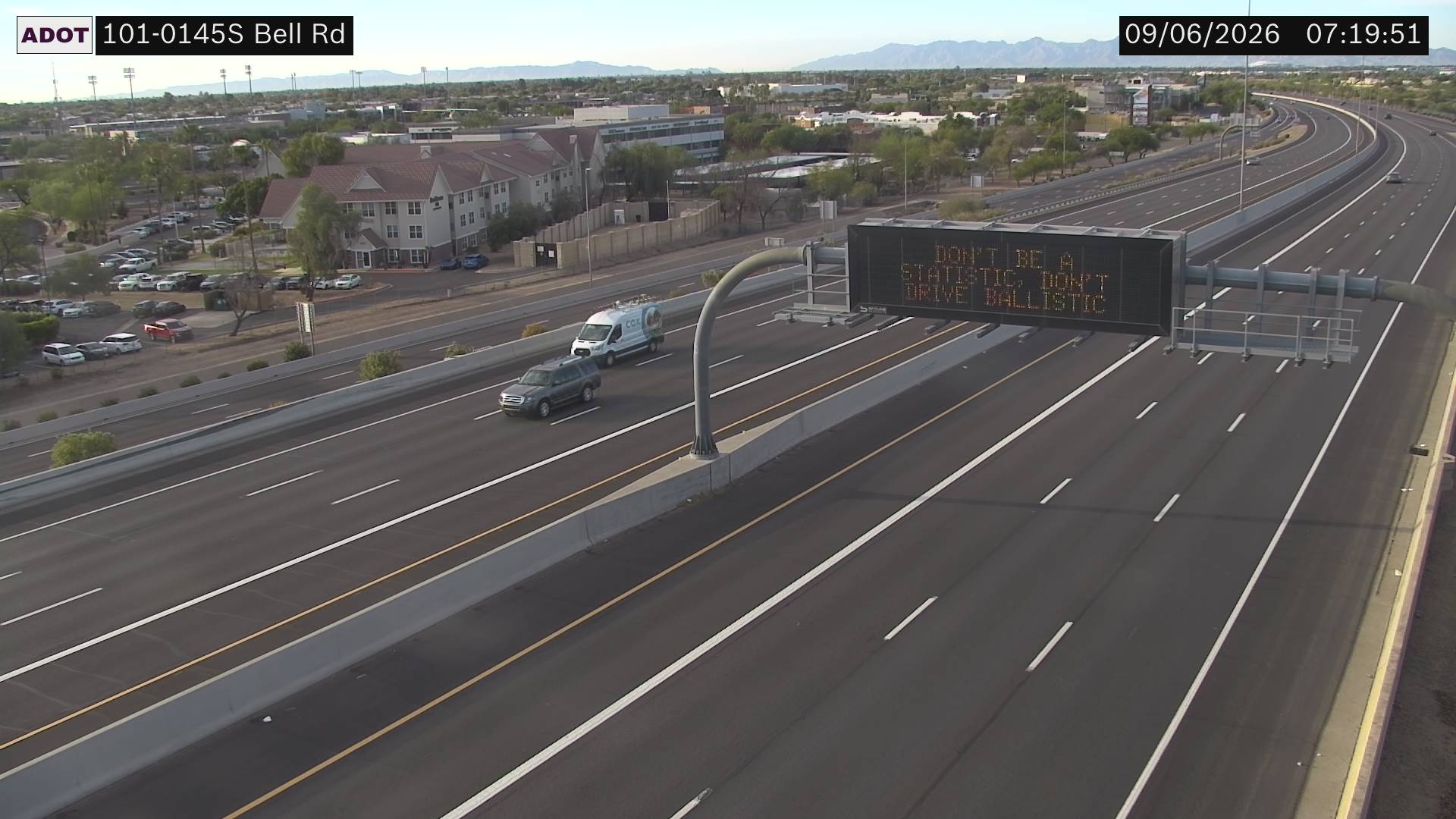 SR-101 @Bell Rd live camera view