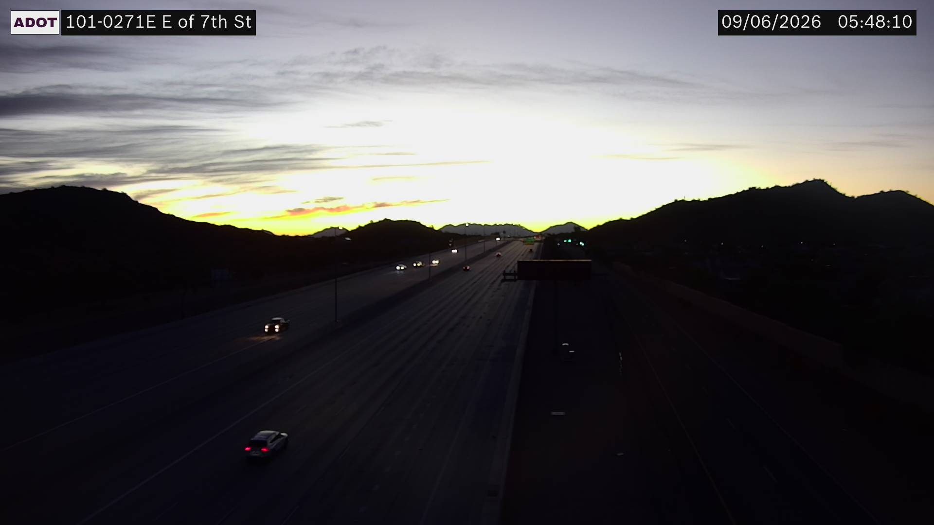SR-101 @E of 7th St live camera view