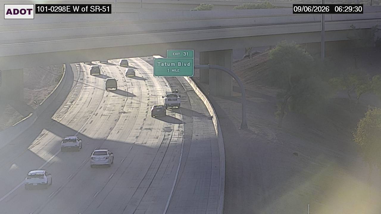 SR-101 @W of SR-51 live camera view