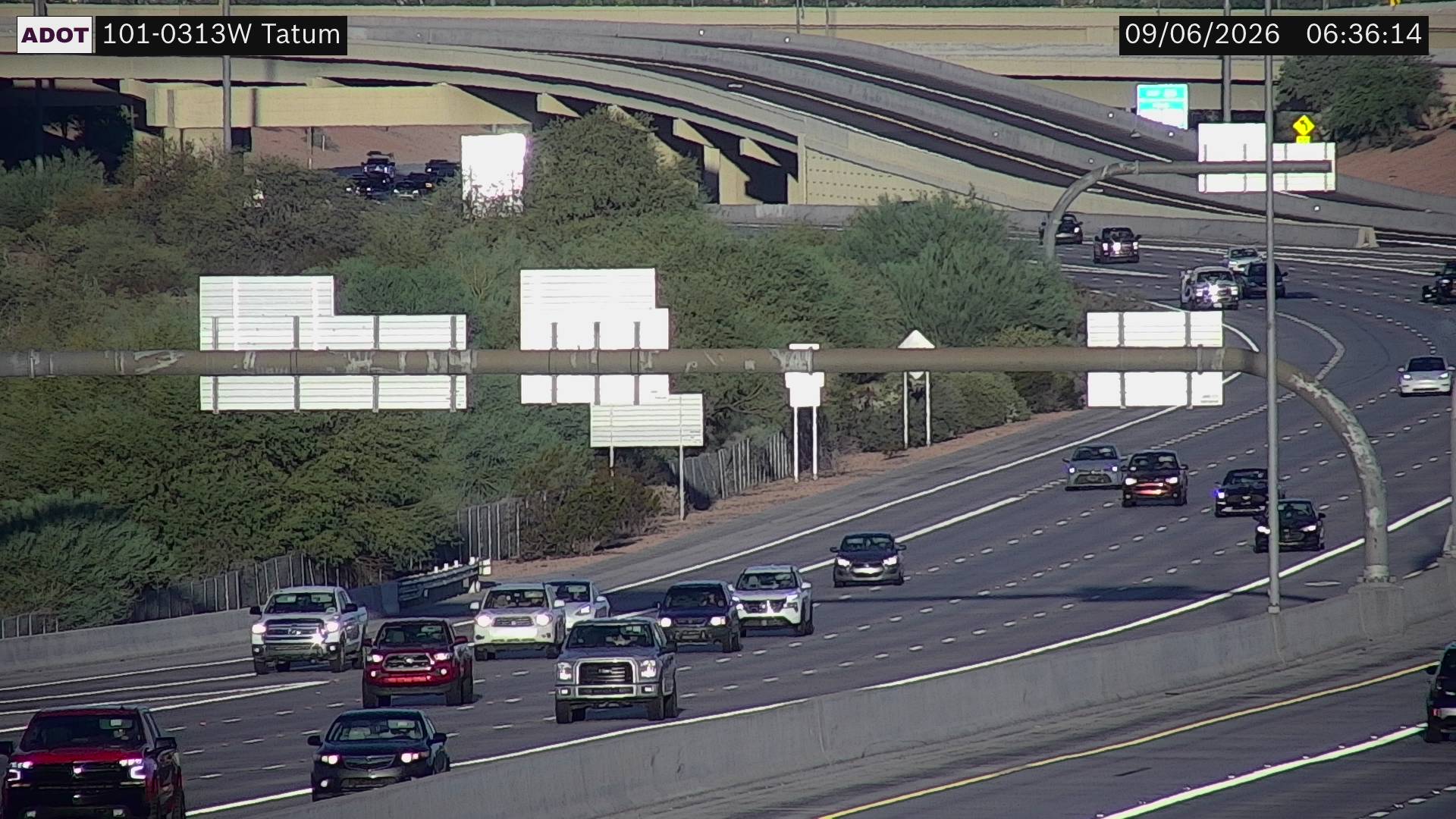 SR-101 @Tatum Blvd live camera view