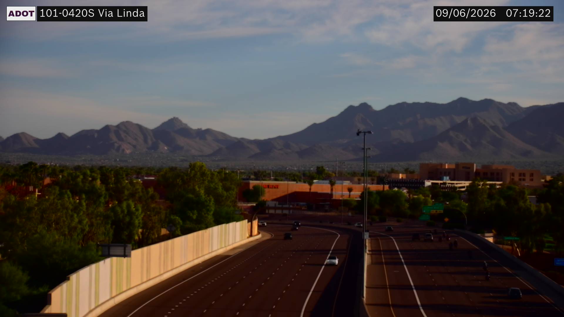 SR-101 @Via Linda live camera view