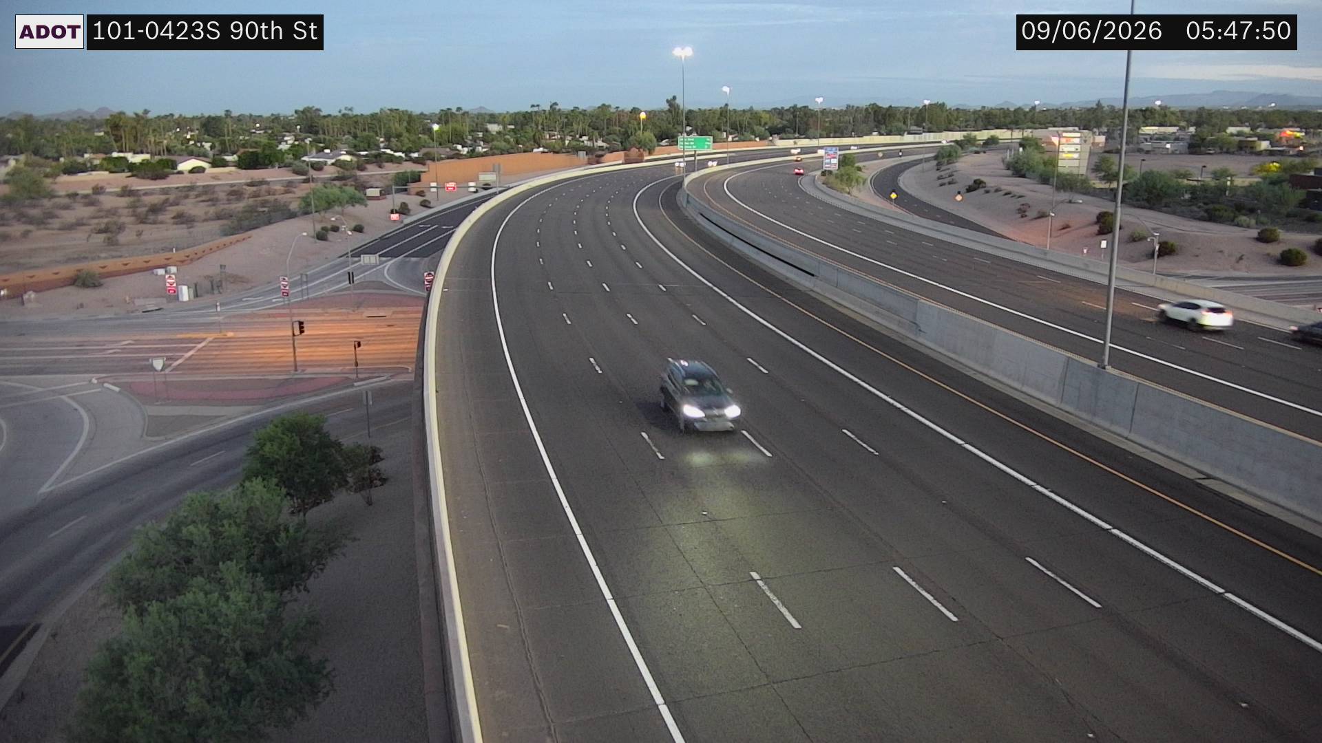 SR-101 @90th St live camera view