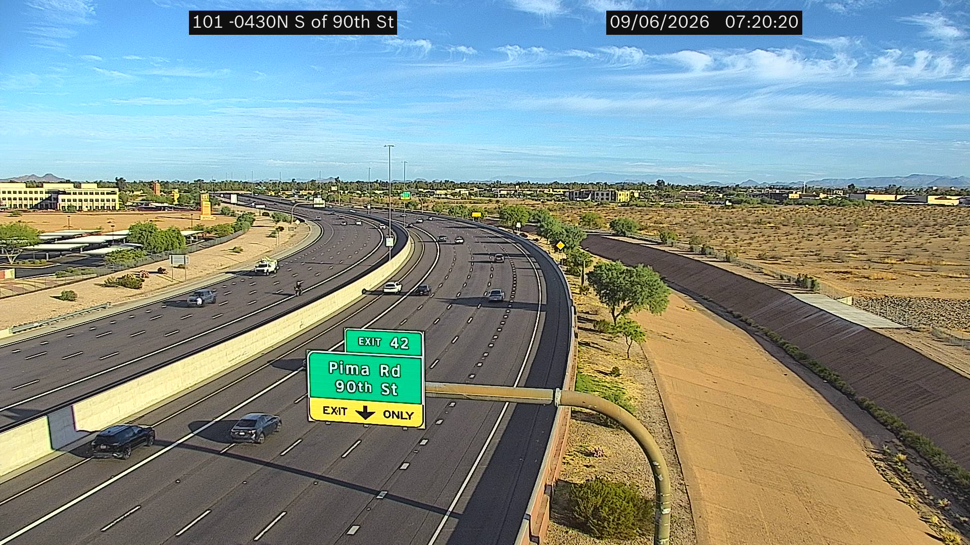 SR-101 @S of 90th st live camera view