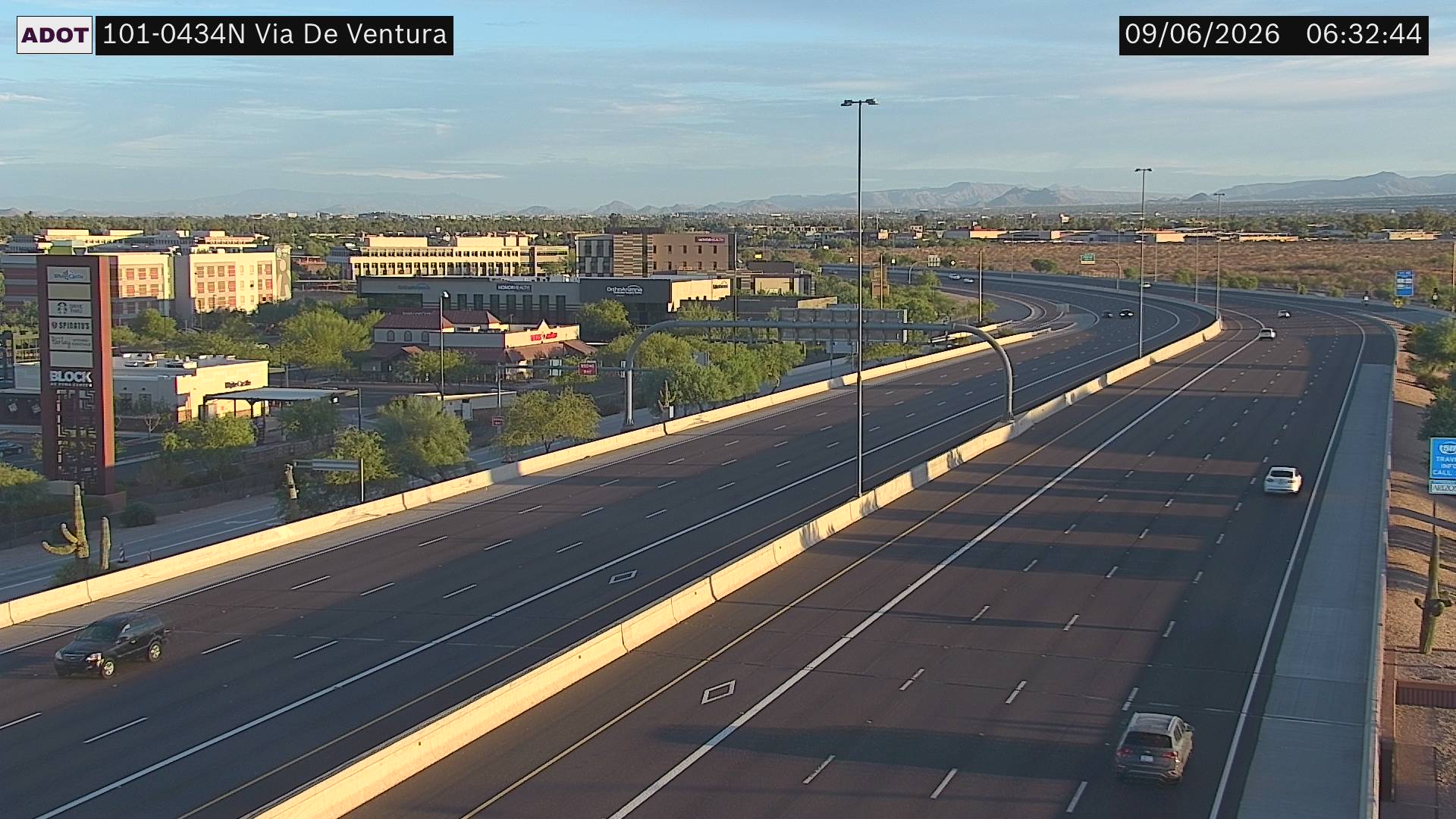 SR-101 @Via de Ventura live camera view