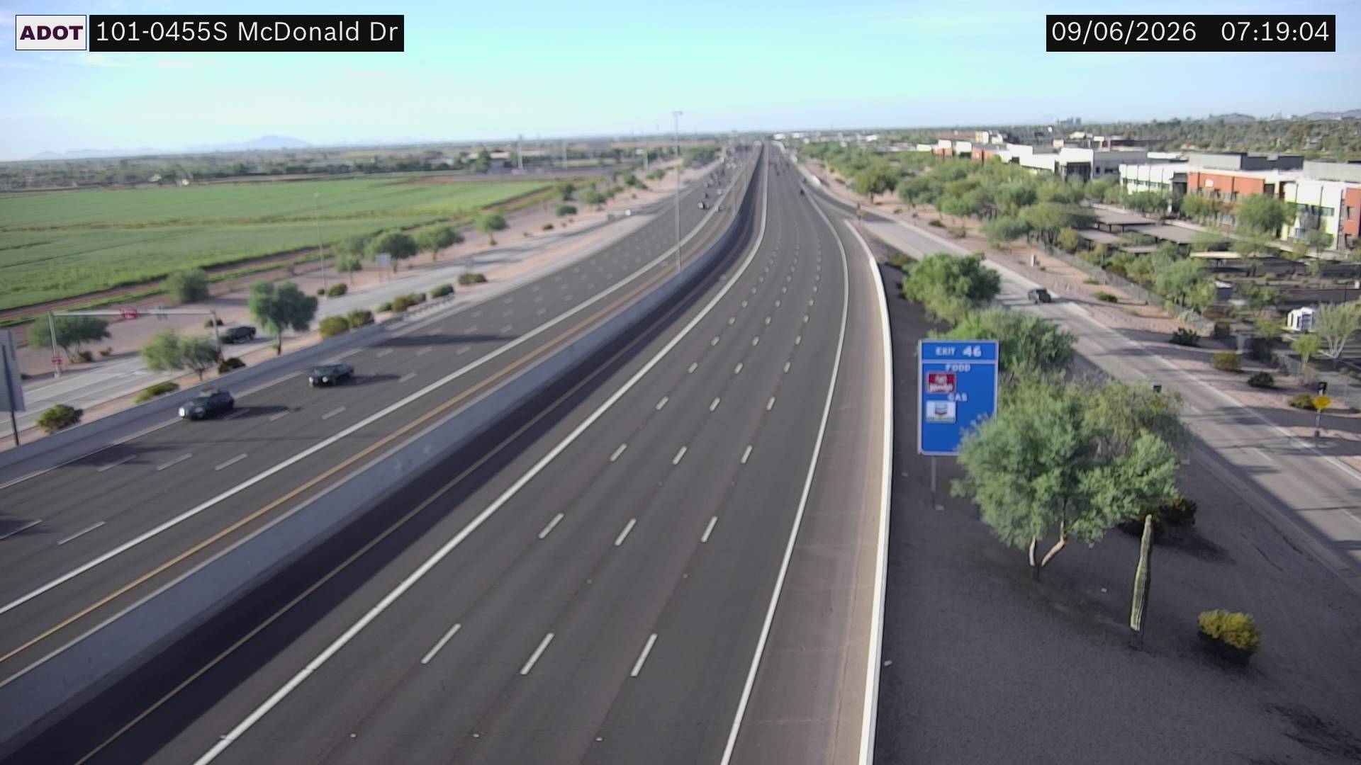 SR-101 @McDonald Dr live camera view