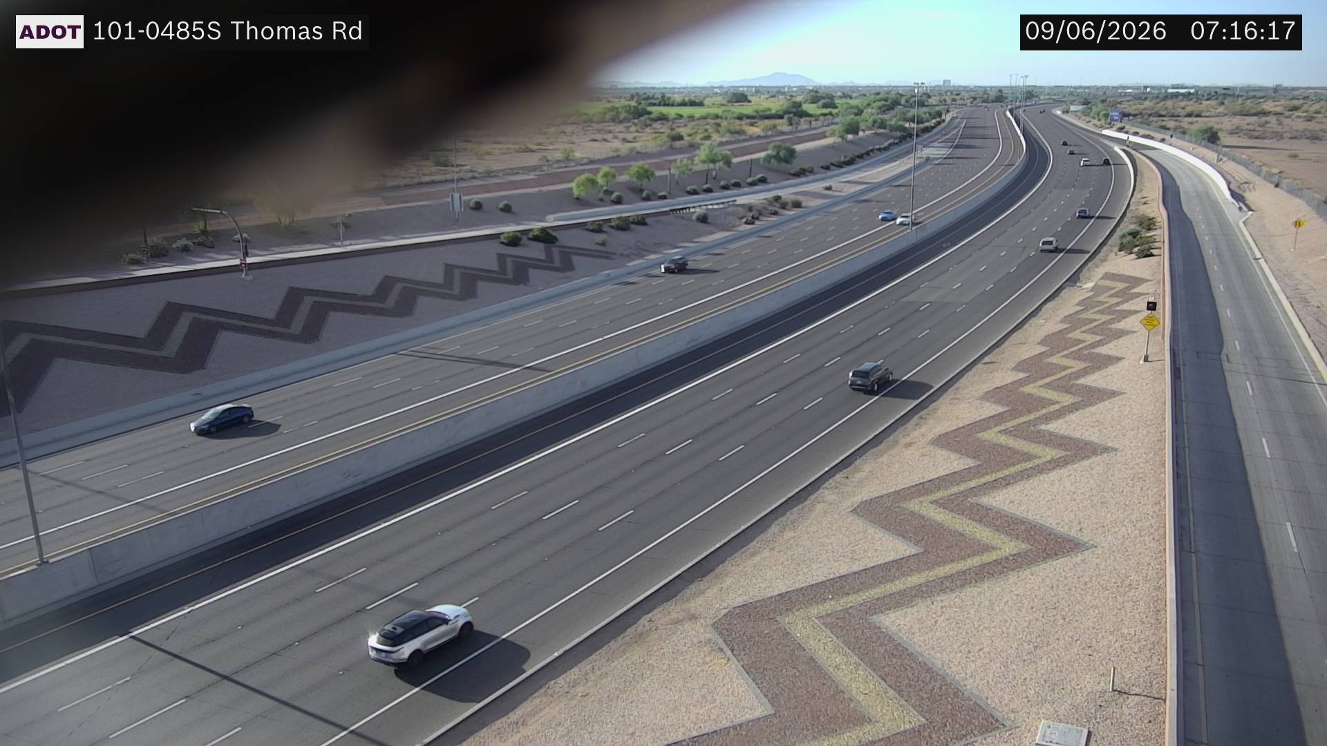 SR-101 @Thomas Rd live camera view