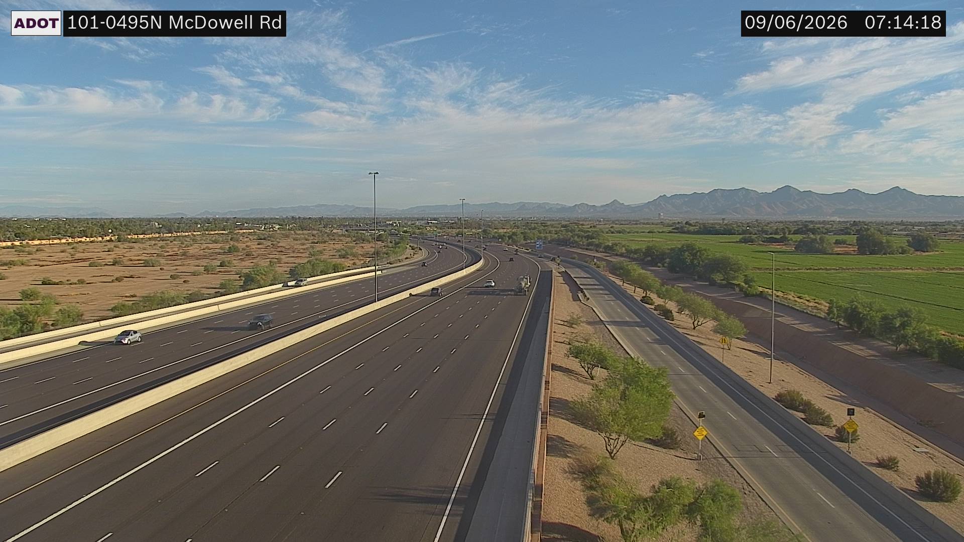 SR-101 @McDowell Rd live camera view