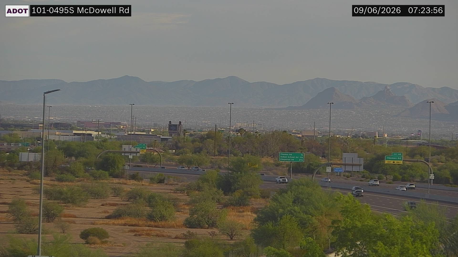 SR-101 @McDowell Rd live camera view