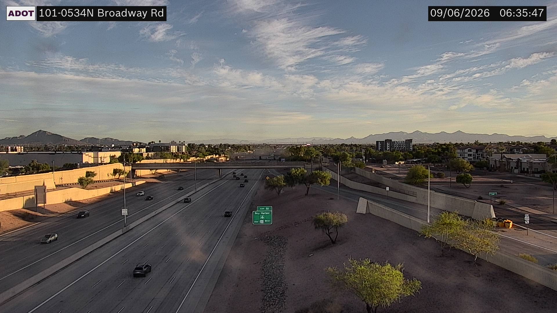 SR-101 @Broadway Rd live camera view