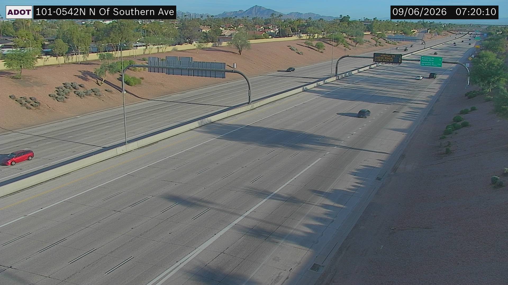 SR-101 @N of Southern Ave live camera view