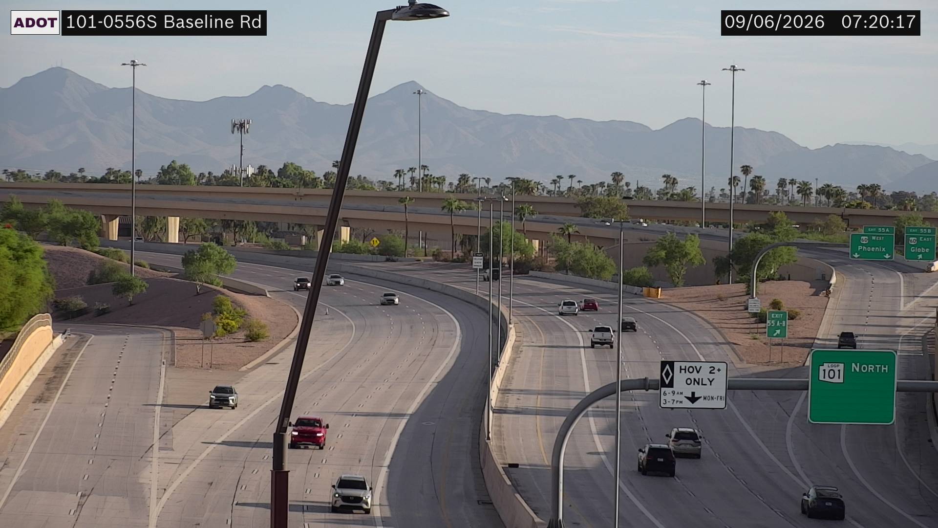 SR-101 @Baseline Rd live camera view
