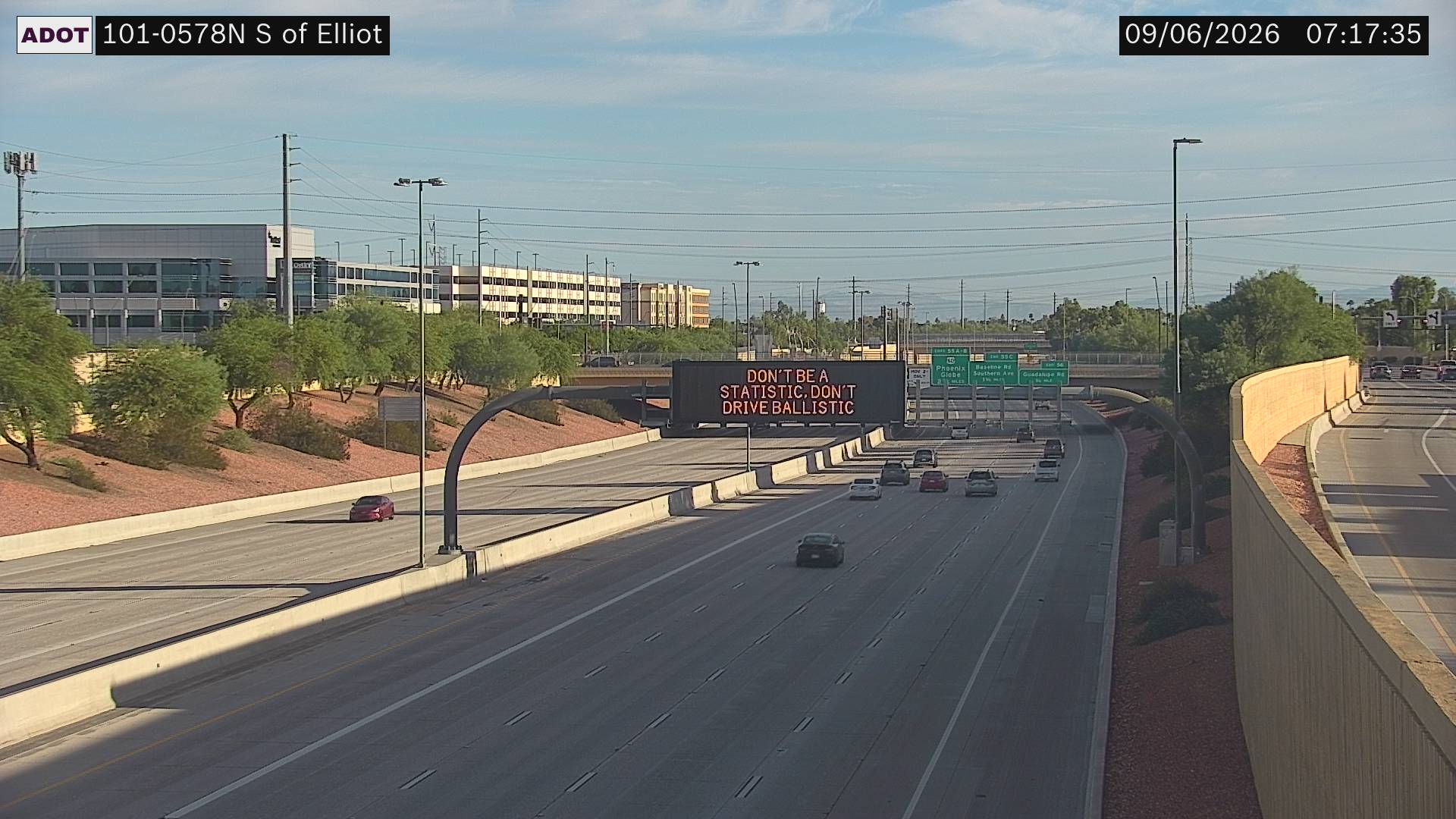 SR-101 @S of Elliot live camera view