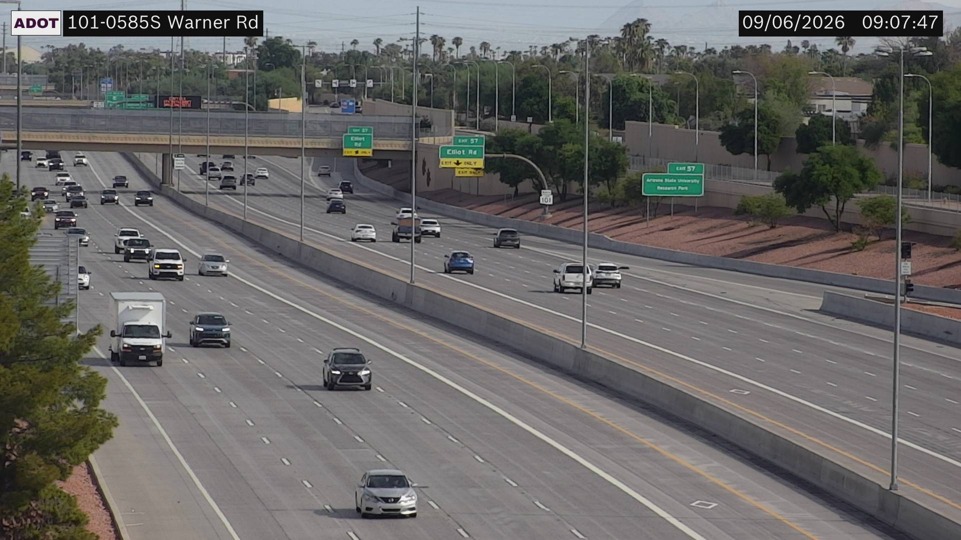 SR-101 @Warner Rd live camera view