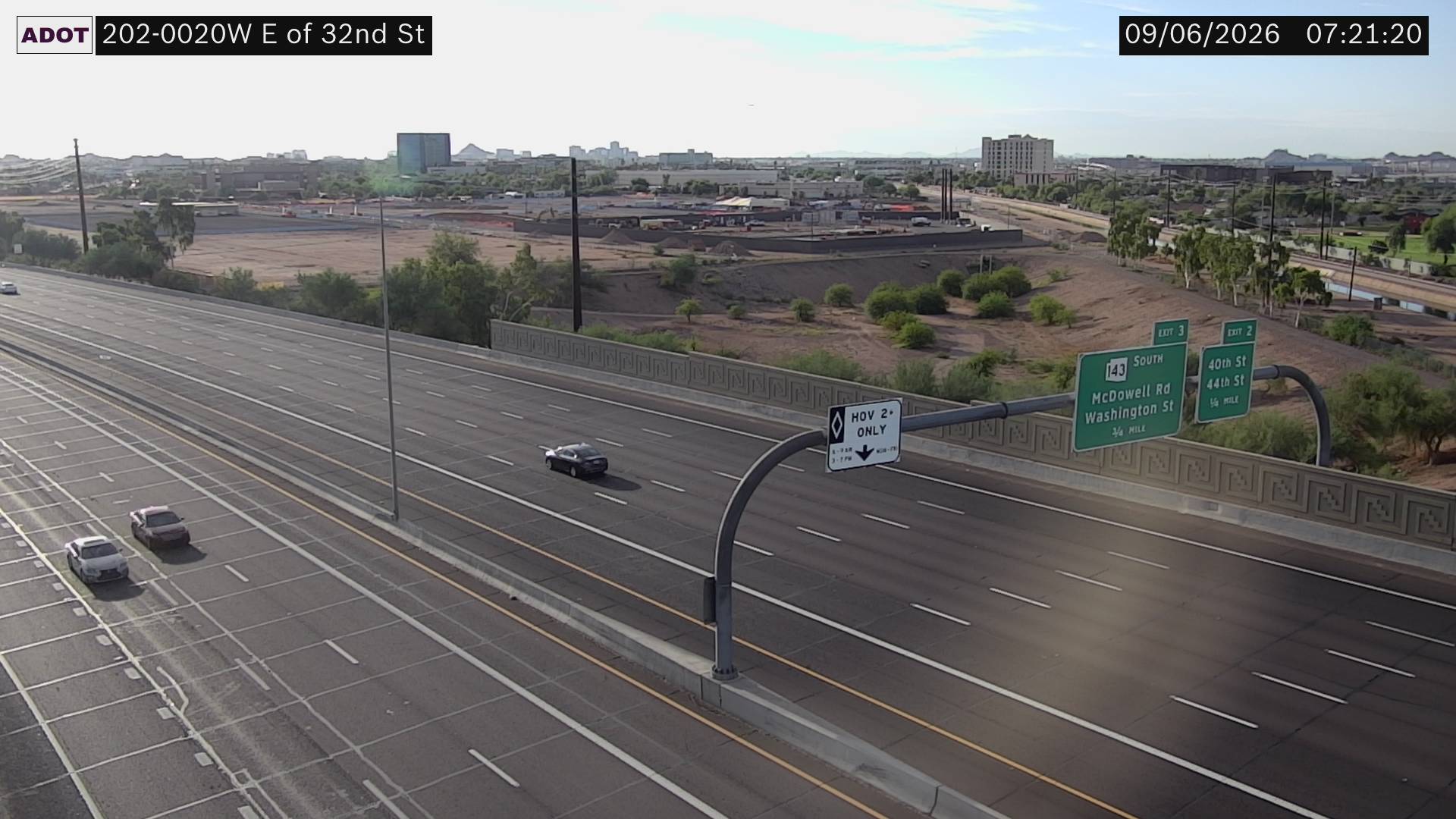 SR-202 @E of 32nd St live camera view