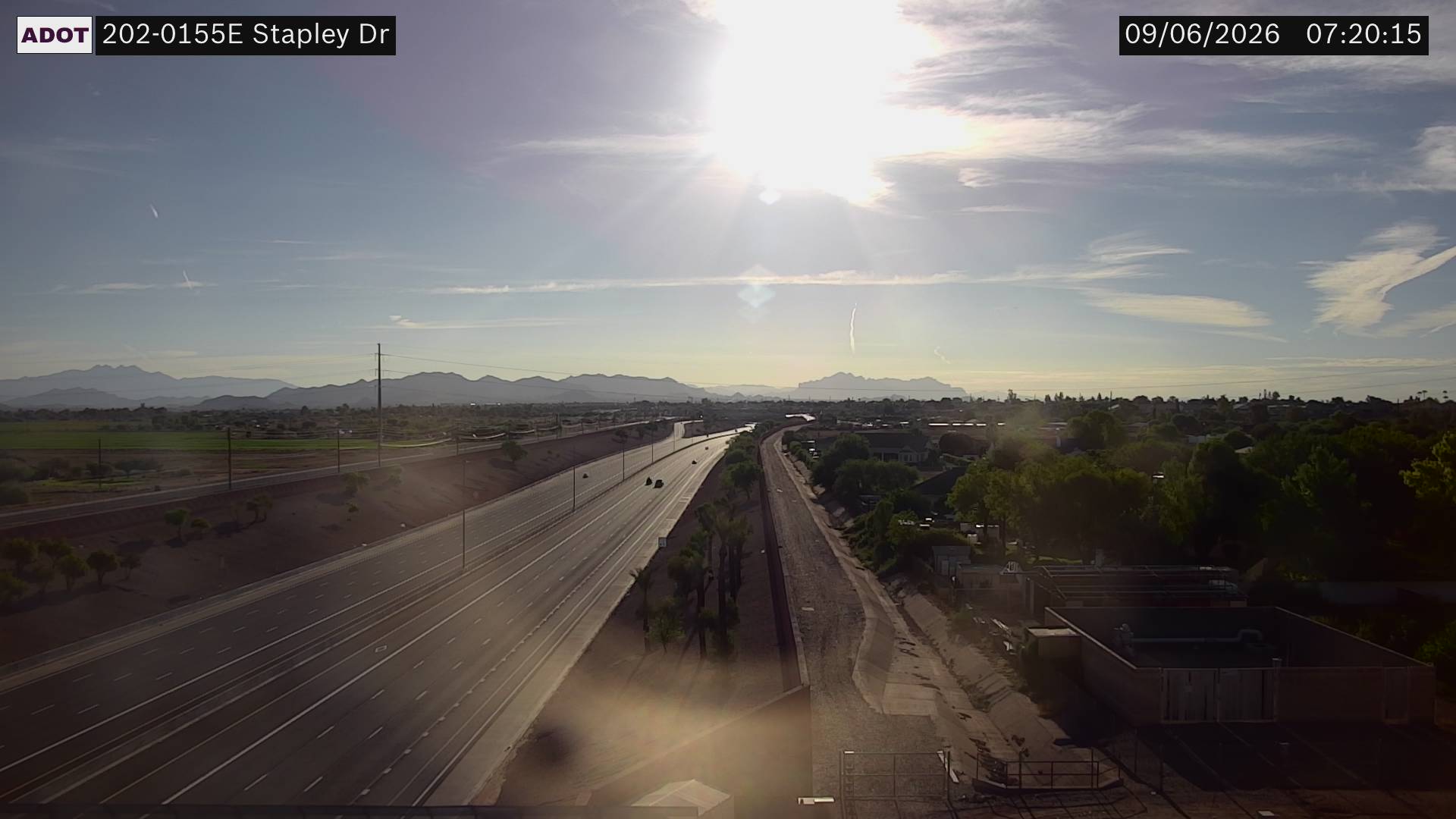 SR-202 @Stapley Dr live camera view