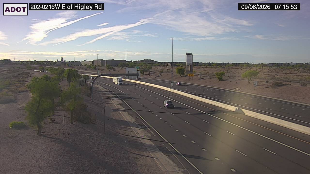 SR-202 @E of Higley Rd live camera view