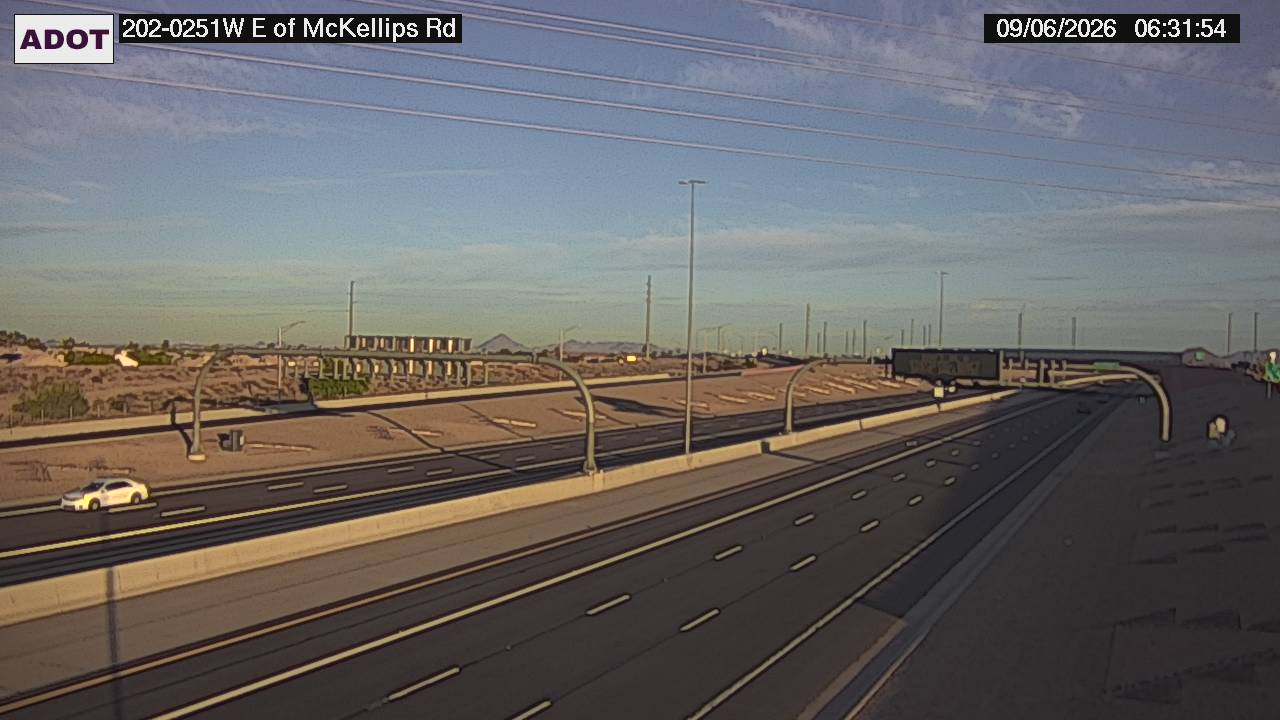 SR-202 @E of McKellips Rd live camera view