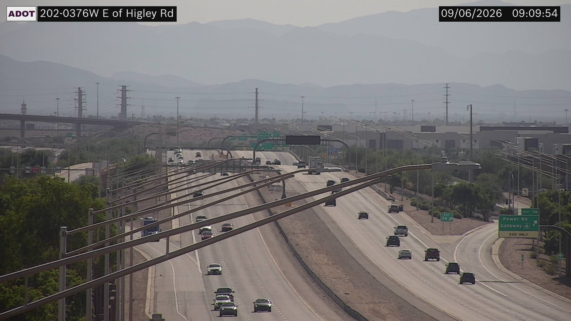 SR-202 @E of Higley Rd live camera view