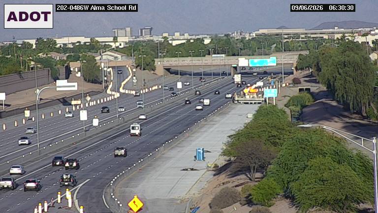 SR-202 @Alma School Rd live camera view