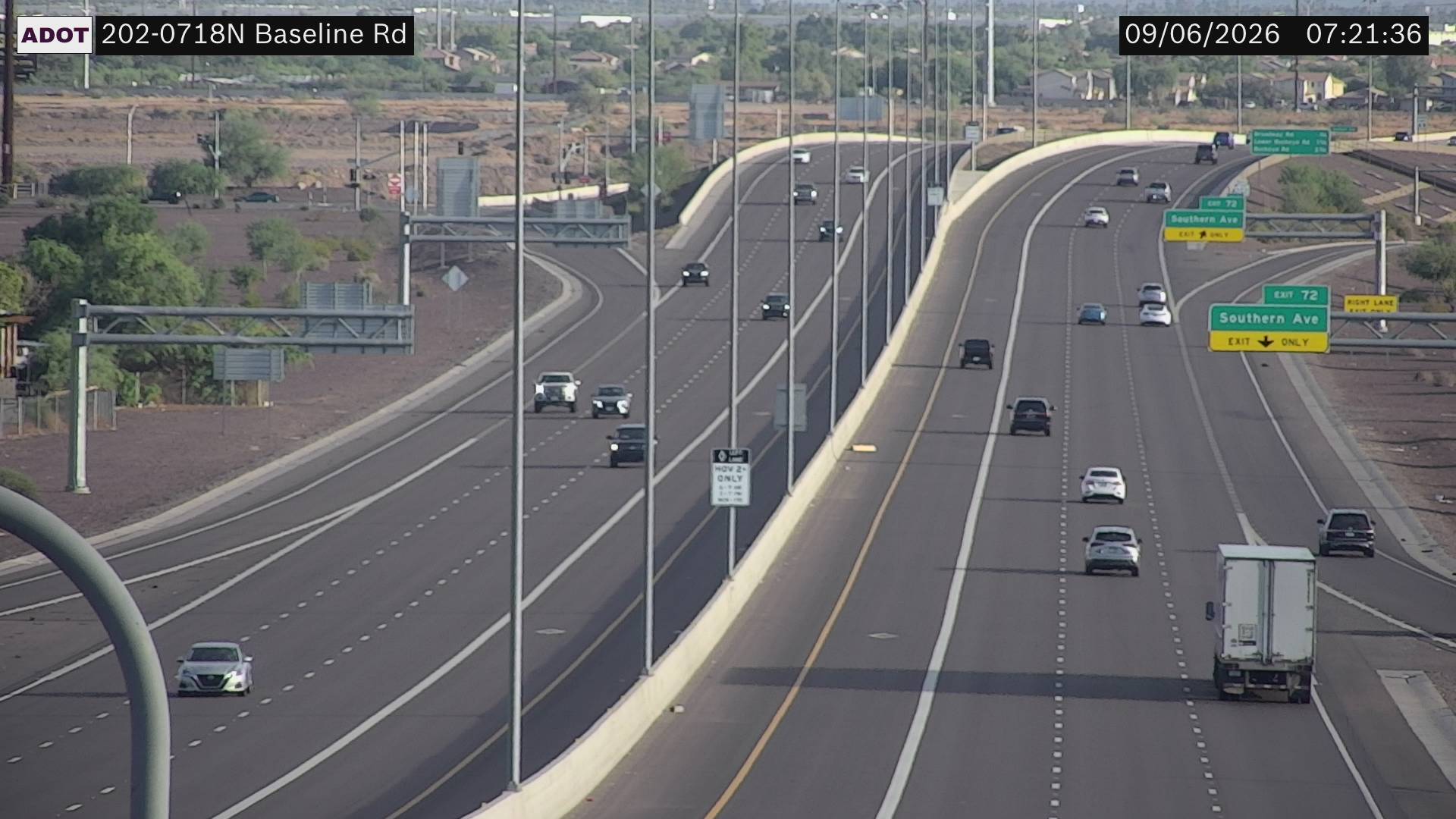SR-202 @Baseline Rd live camera view