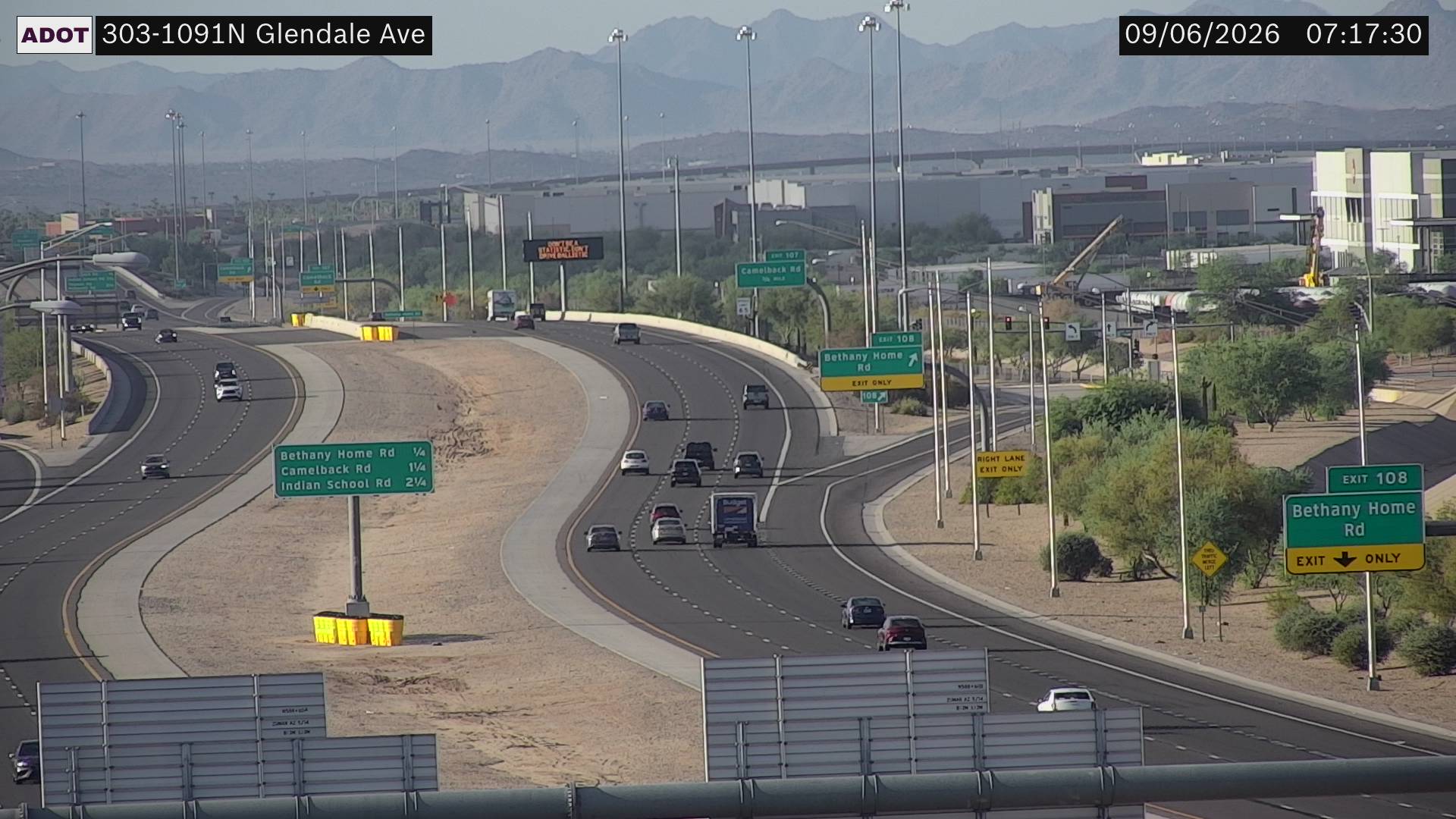 SR-303 @Glendale Ave live camera view