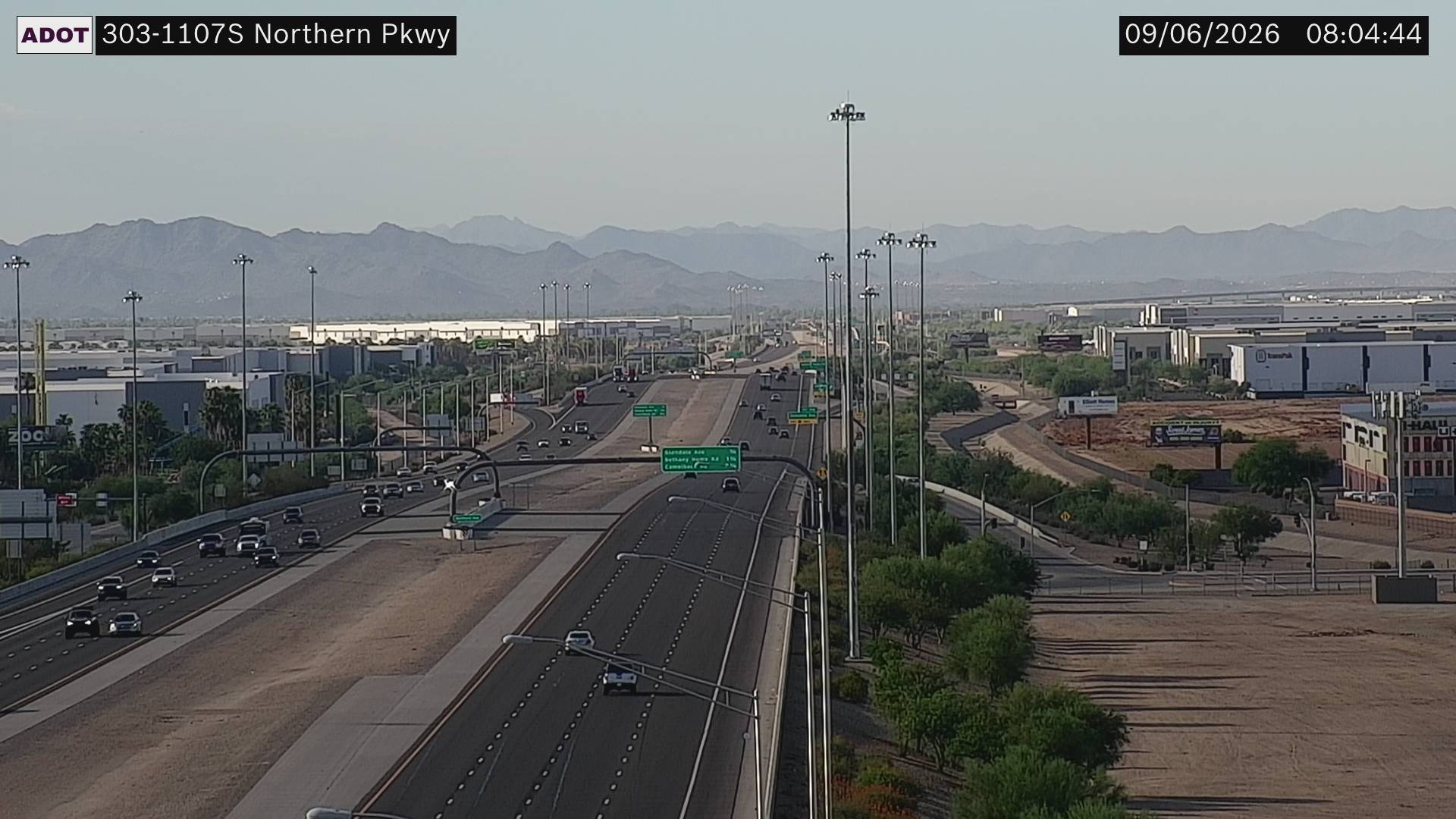 SR-303 @Northern Parkway live camera view