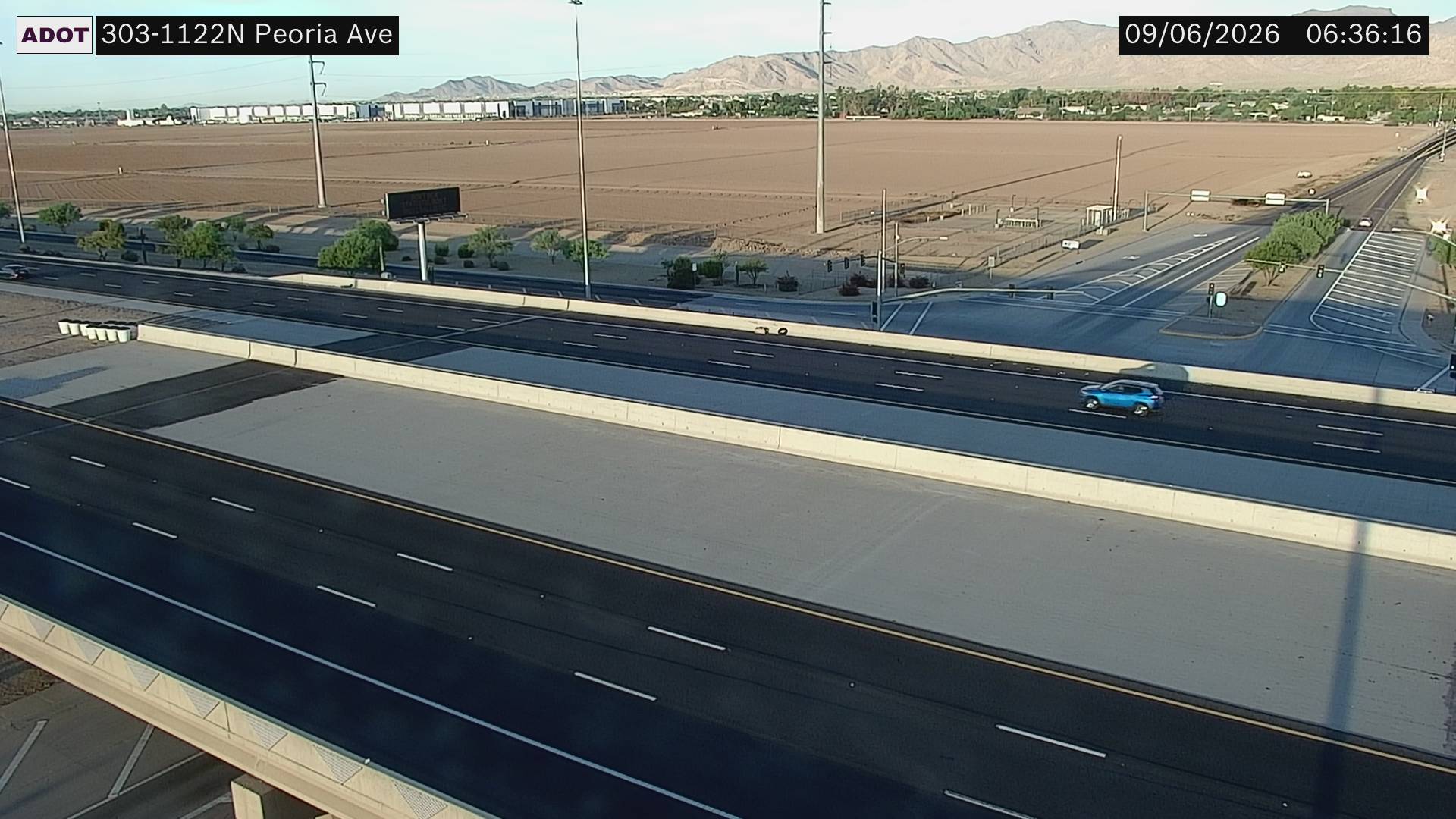 SR-303 @Peoria Ave live camera view