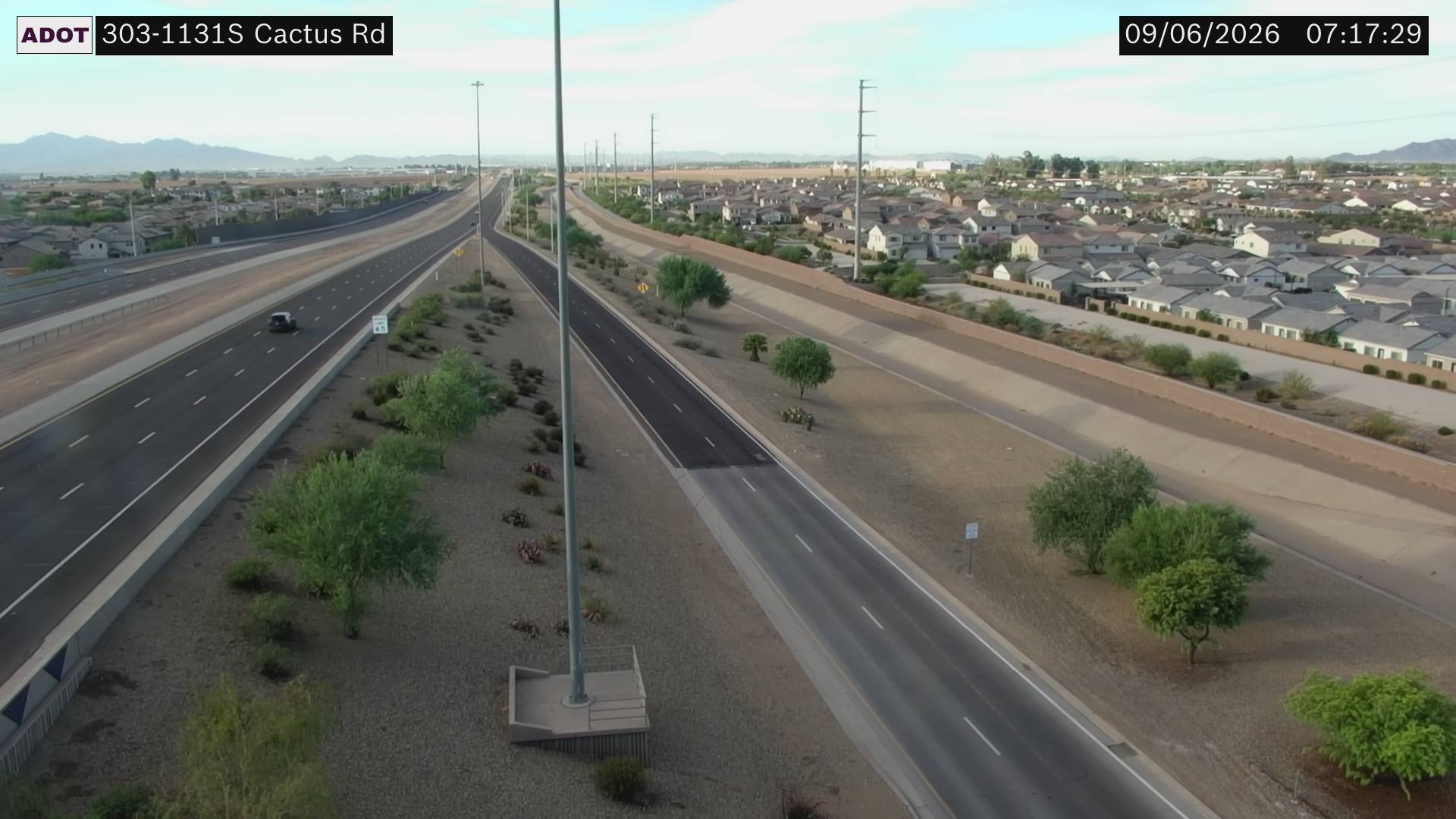 SR-303 @Cactus Rd live camera view