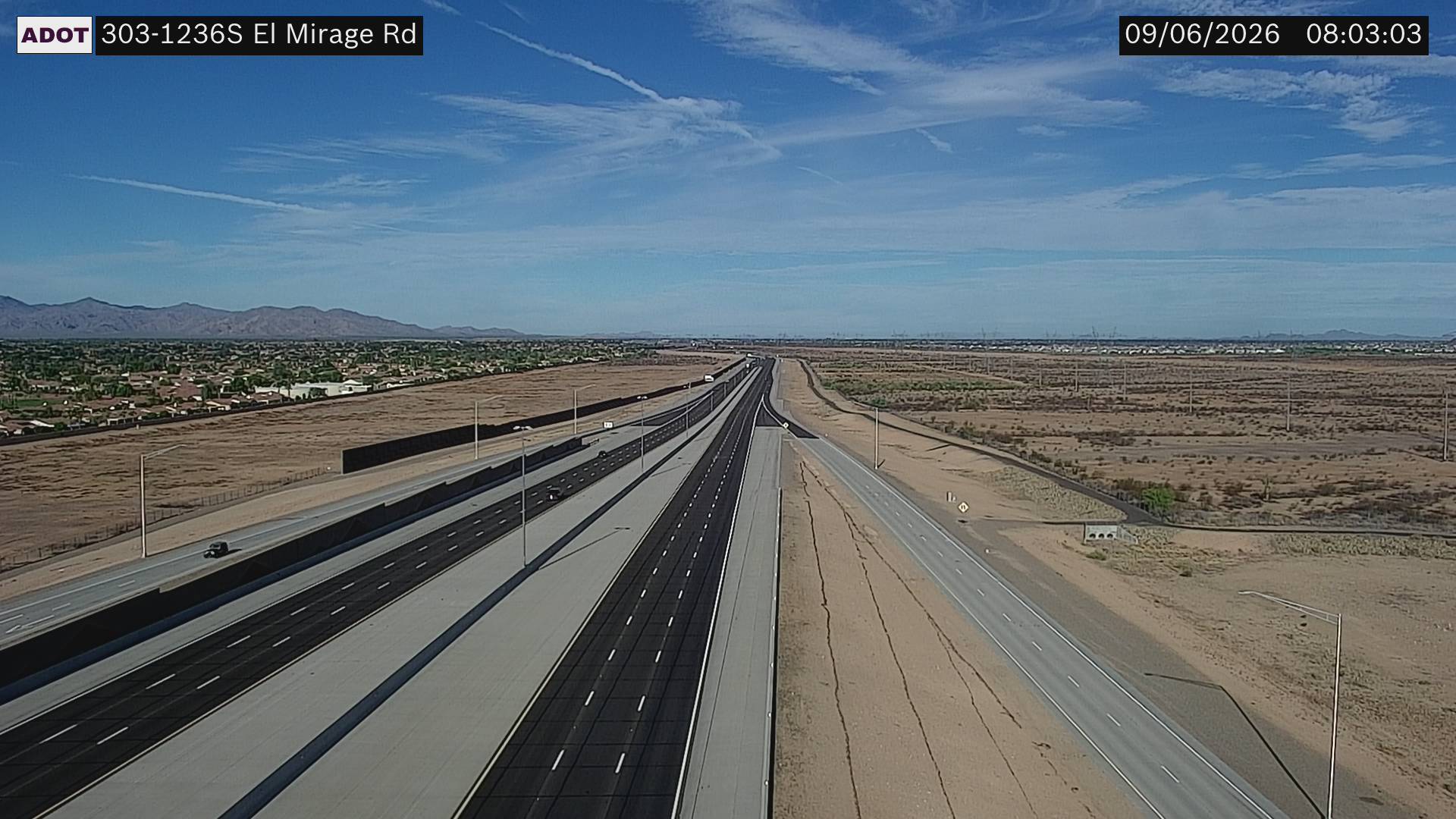 SR-303 @El Mirage Rd live camera view