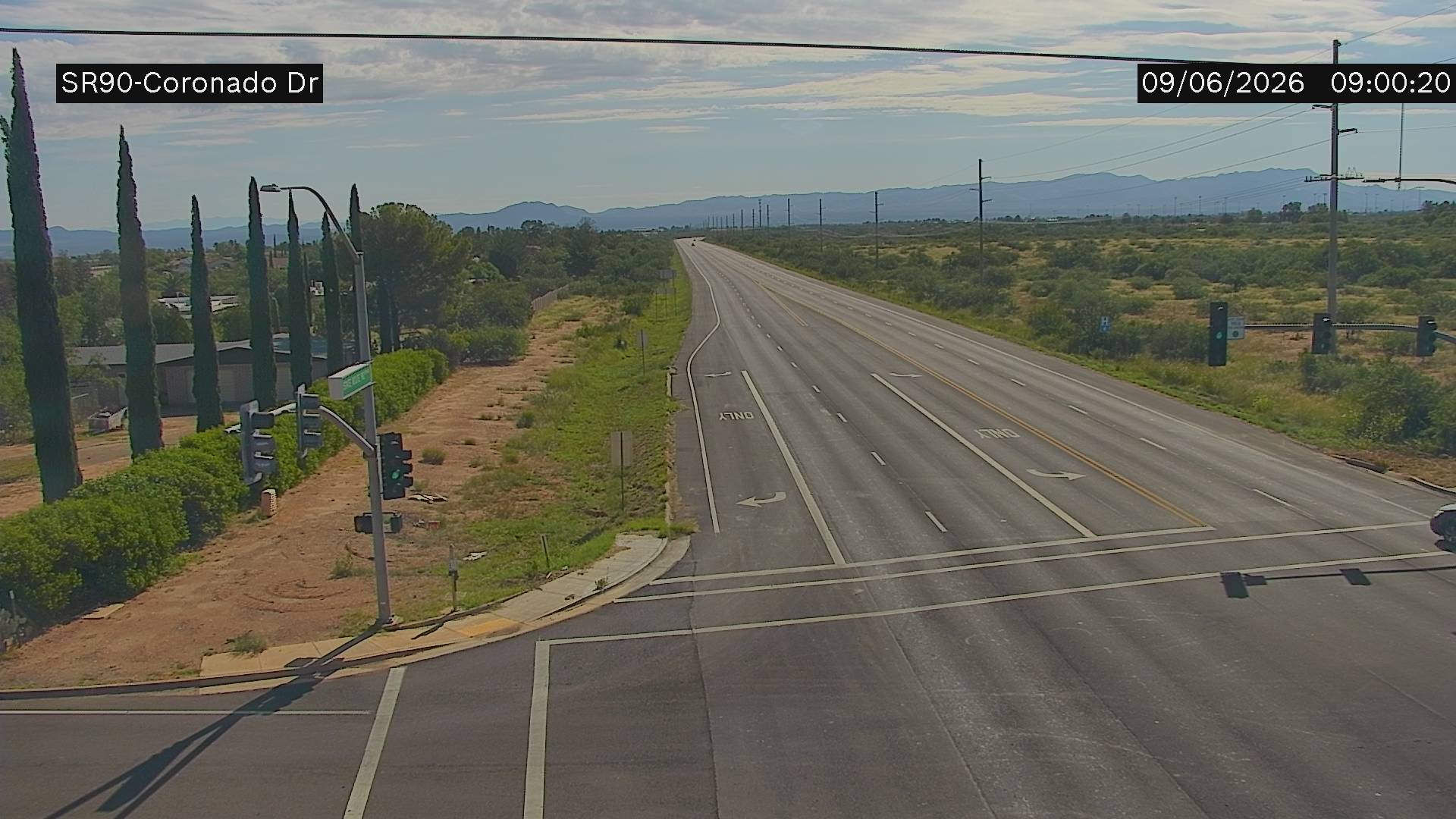 SR-90 @Coronado Drive live camera view