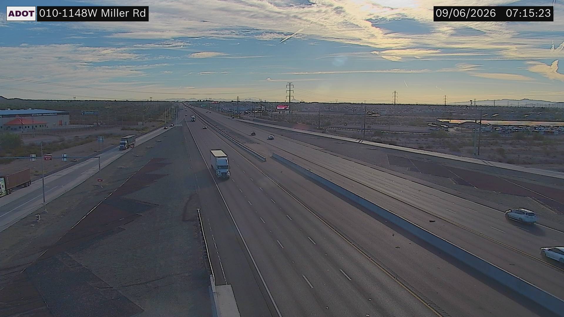 I-10 @Miller Road live camera view