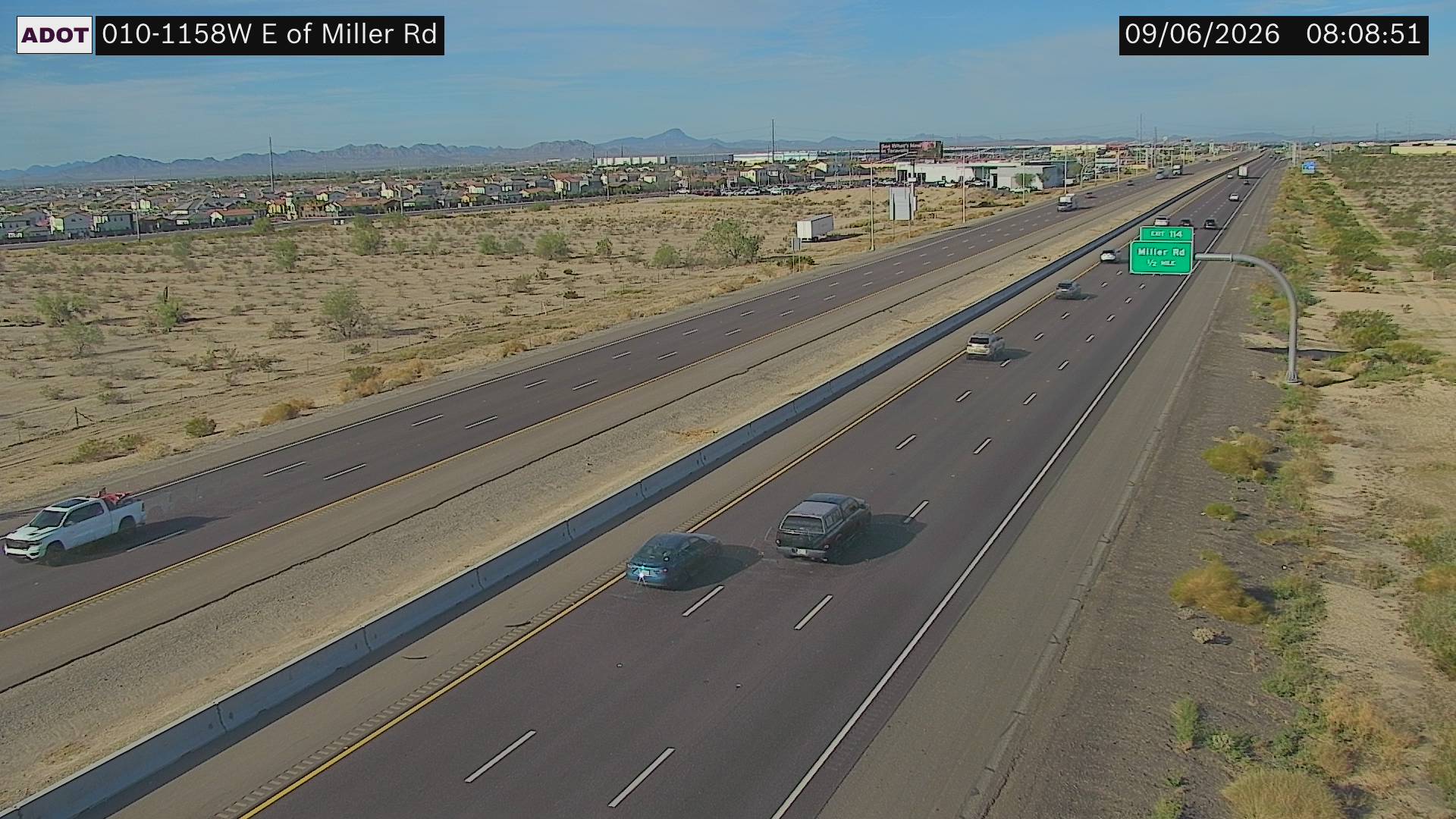 I-10 @W of Watson Road live camera view