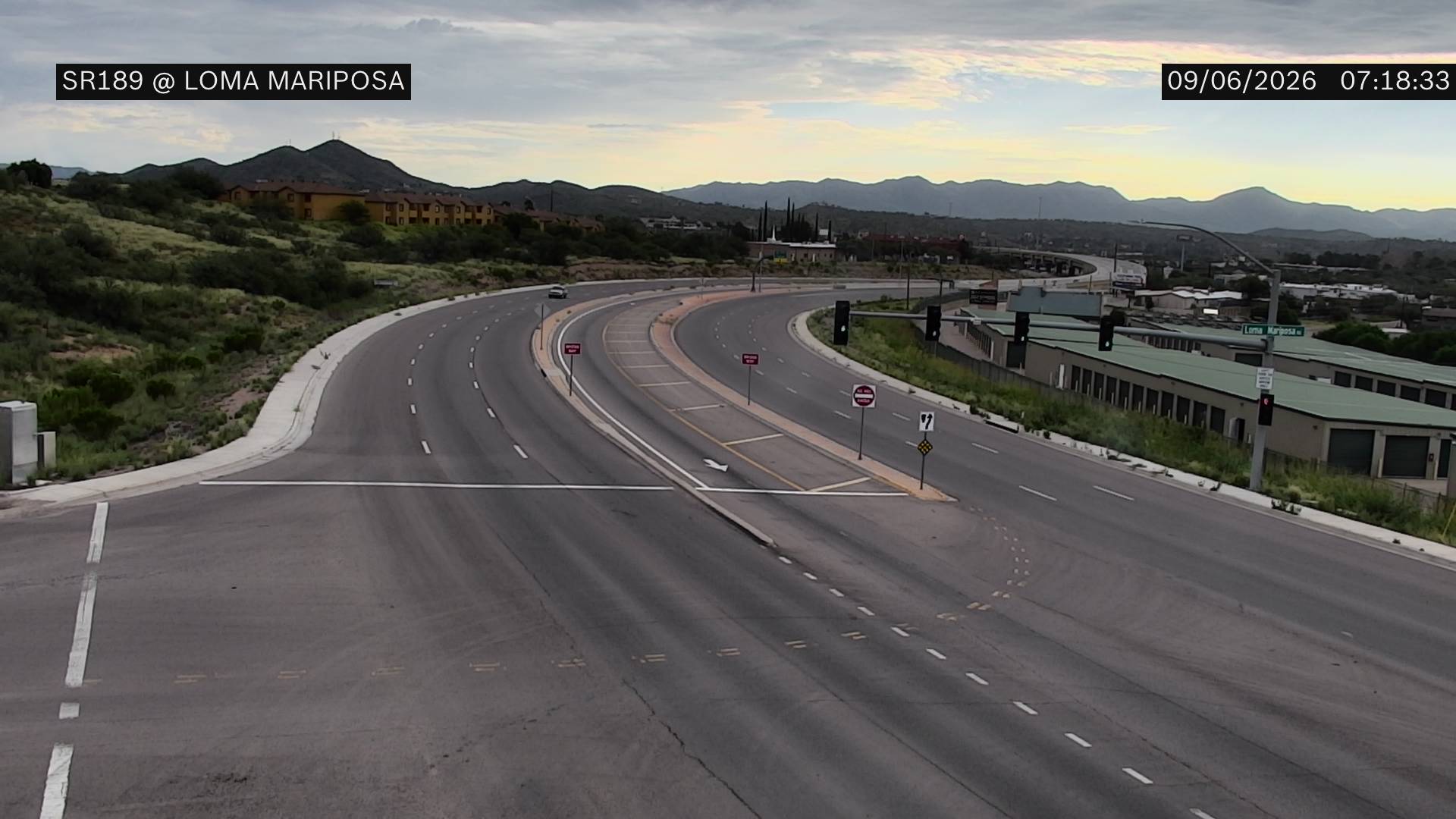 SR-189 @Loma Mariposa Road live camera view