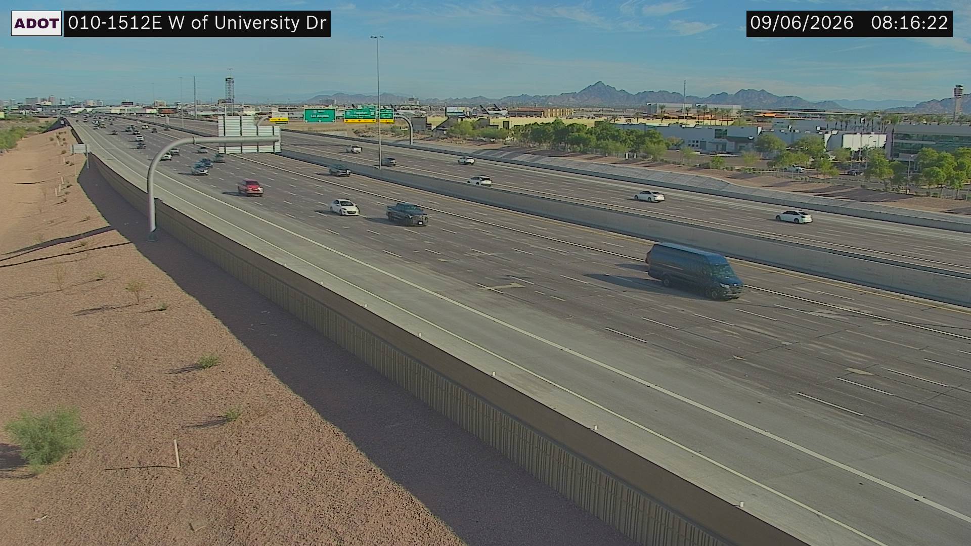 I-10 @W of University Dr live camera view