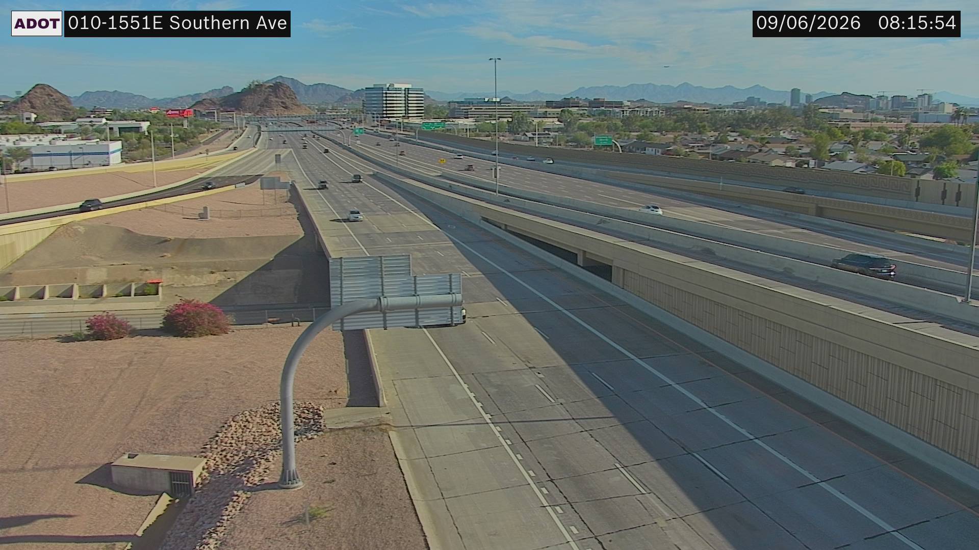 I-10 @Southern Ave live camera view