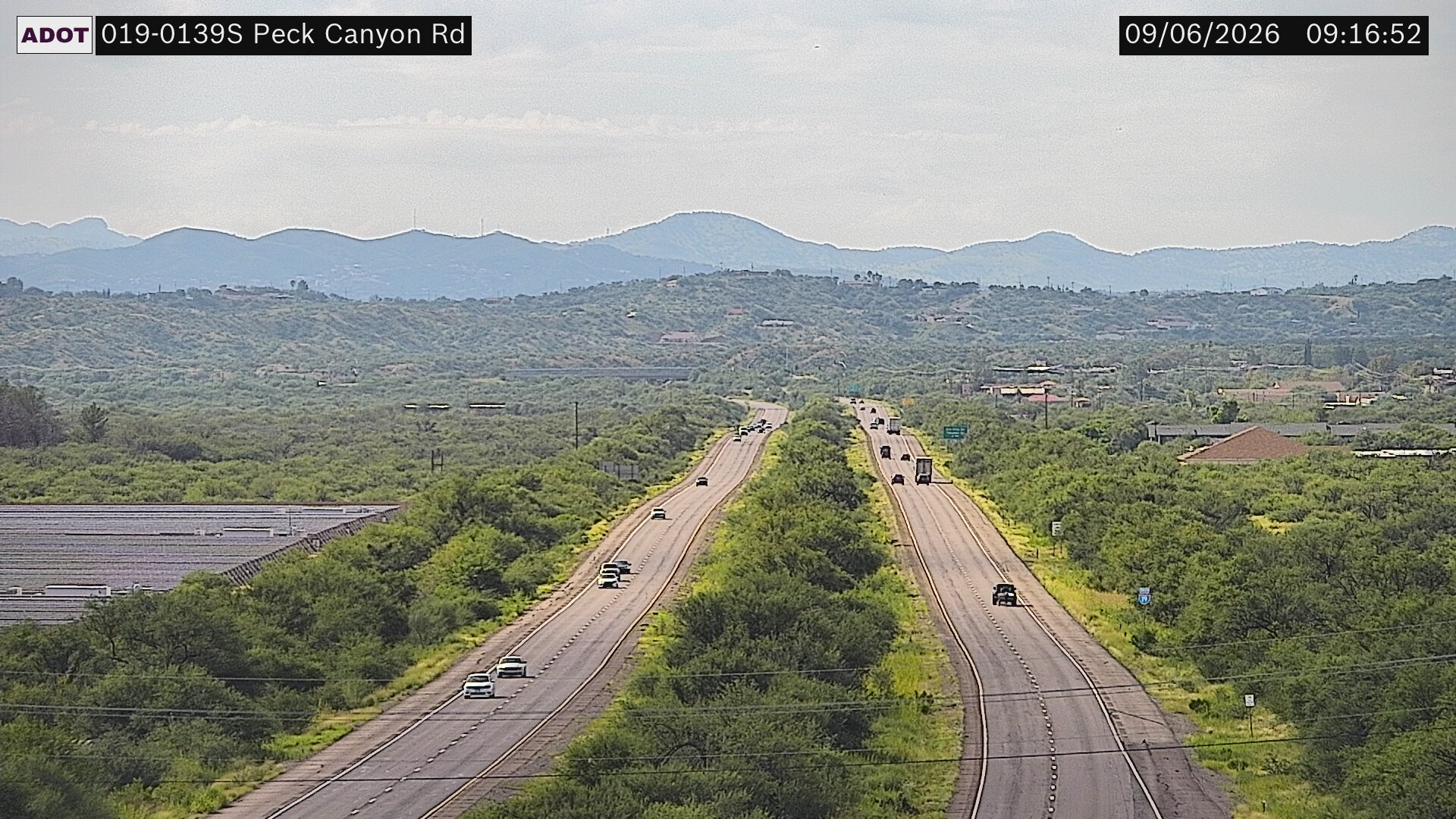 I-19 @Peck Canyon Rd live camera view