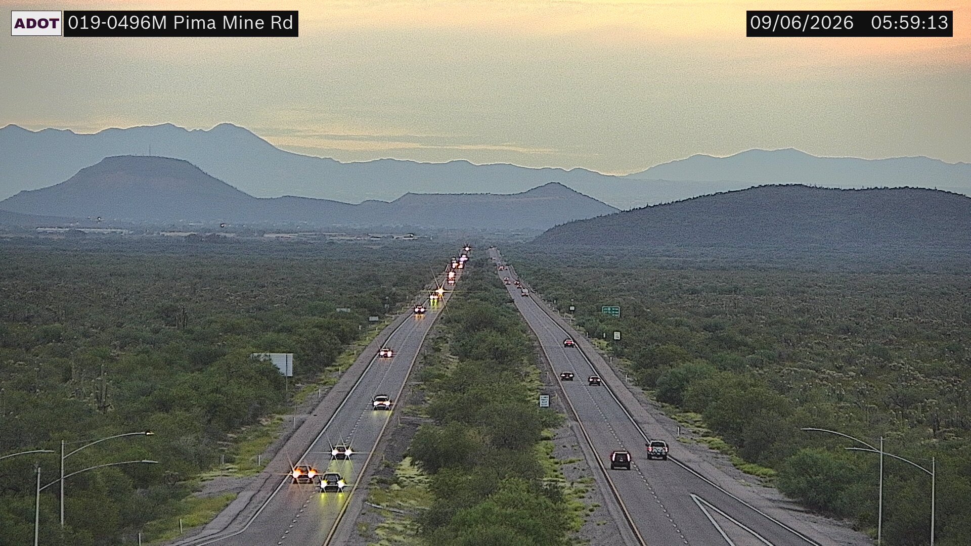 I-19 @Pima Mine Rd live camera view