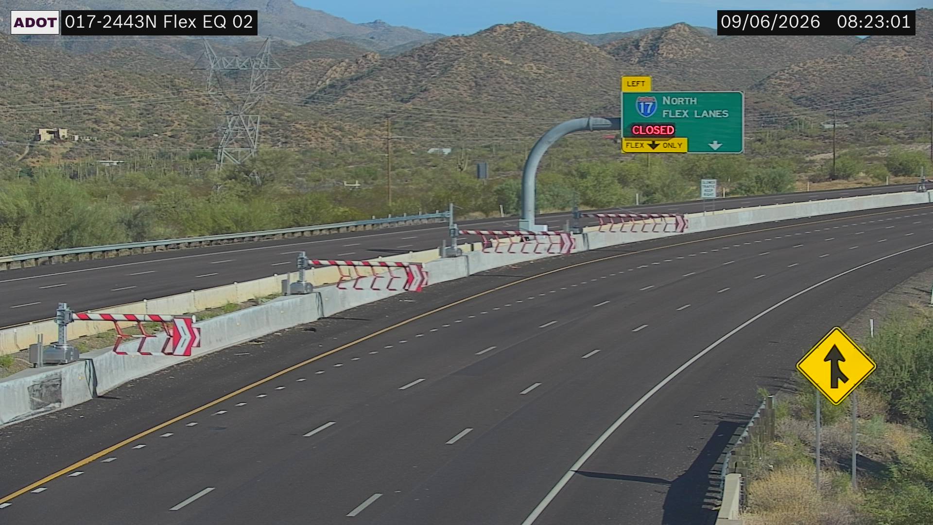 I-17 @Black Canyon City live camera view
