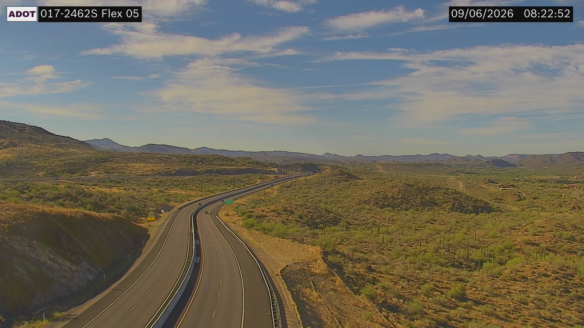 I-17 @Black Canyon City live camera view
