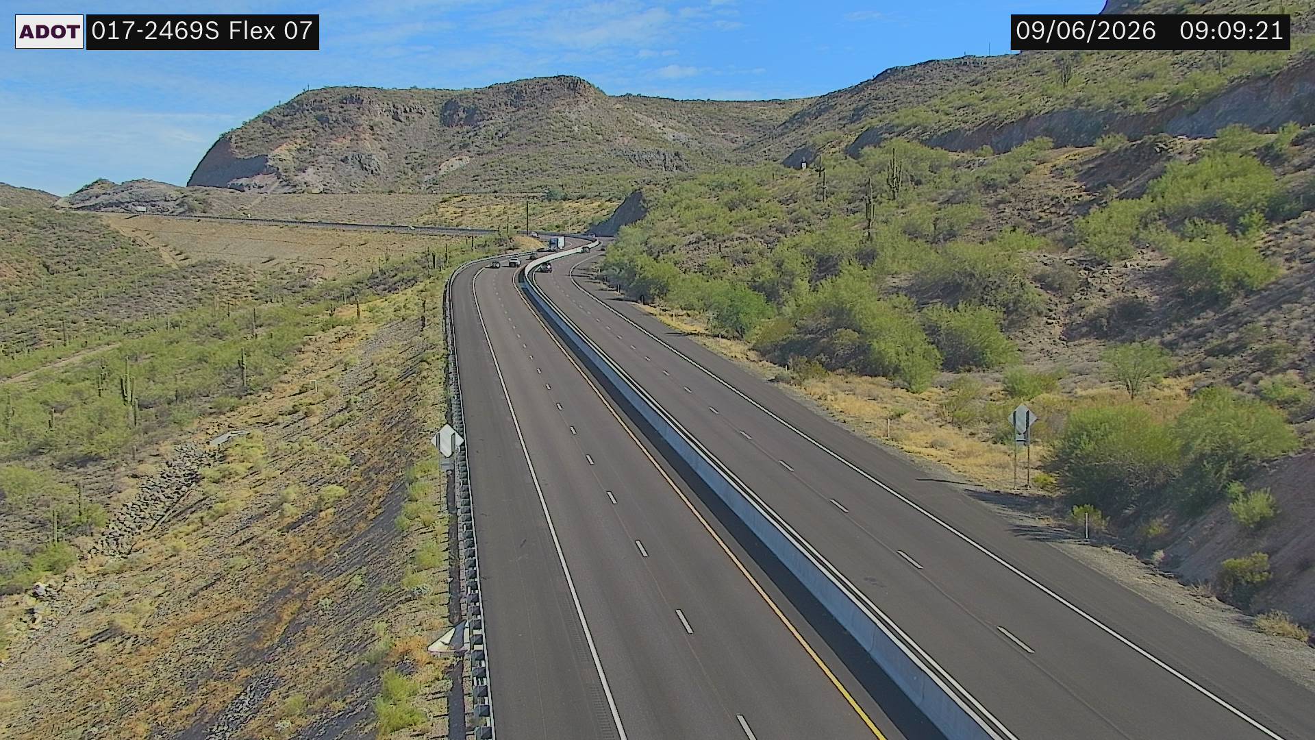 I-17 @Black Canyon City live camera view