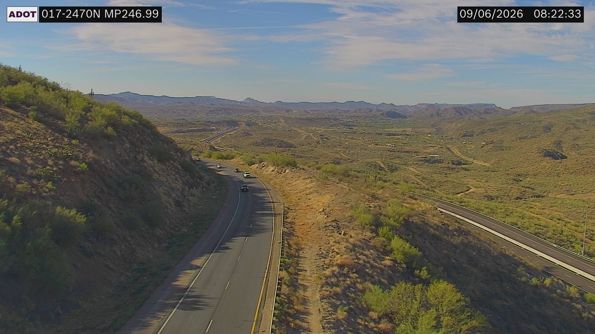 I-17 @Black Canyon City live camera view