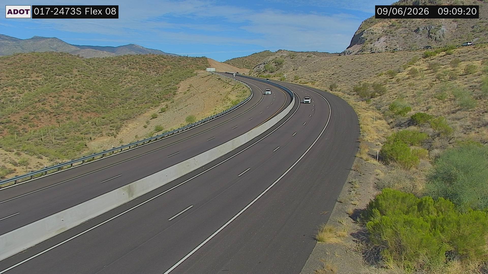 I-17 @Black Canyon City live camera view