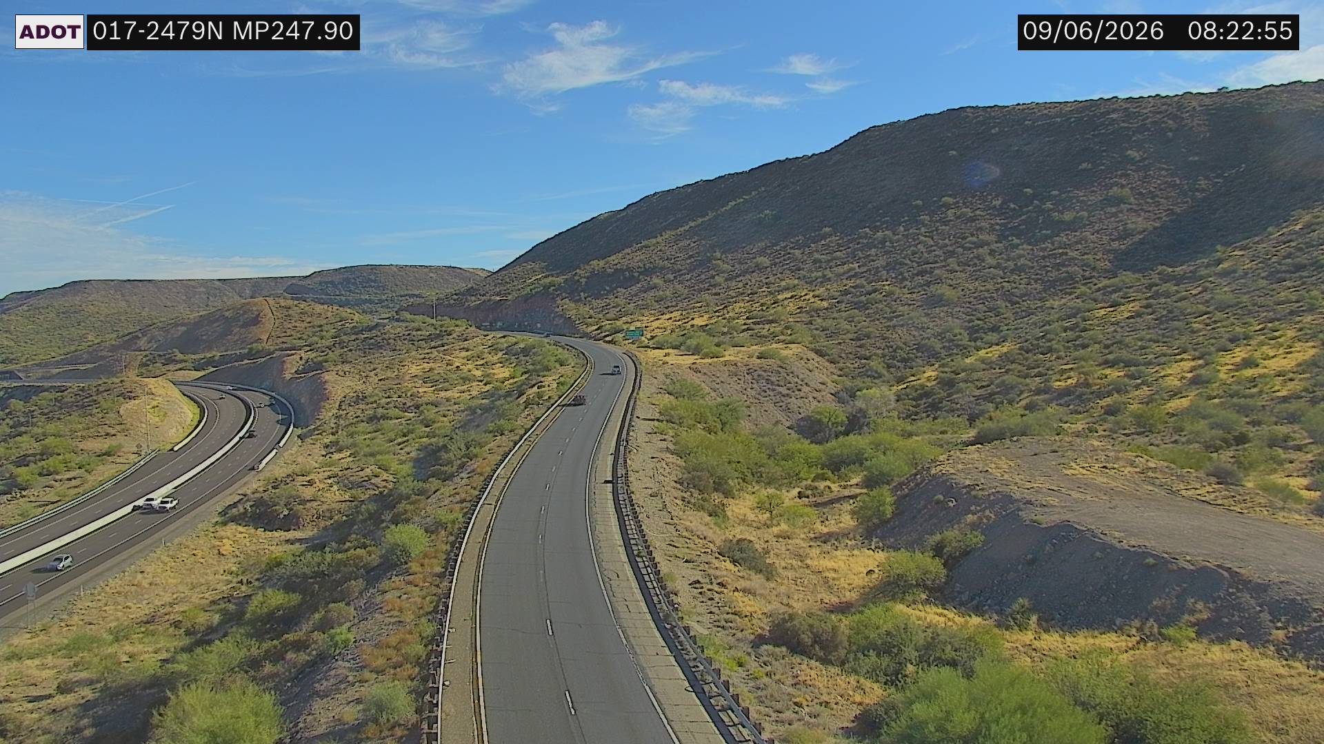 I-17 @Bumble Bee live camera view