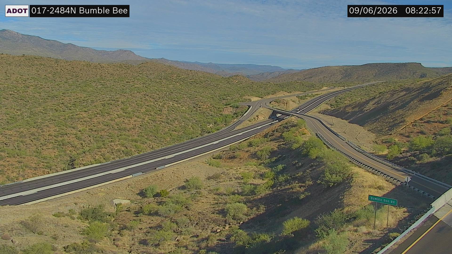 I-17 @Bumble Bee live camera view