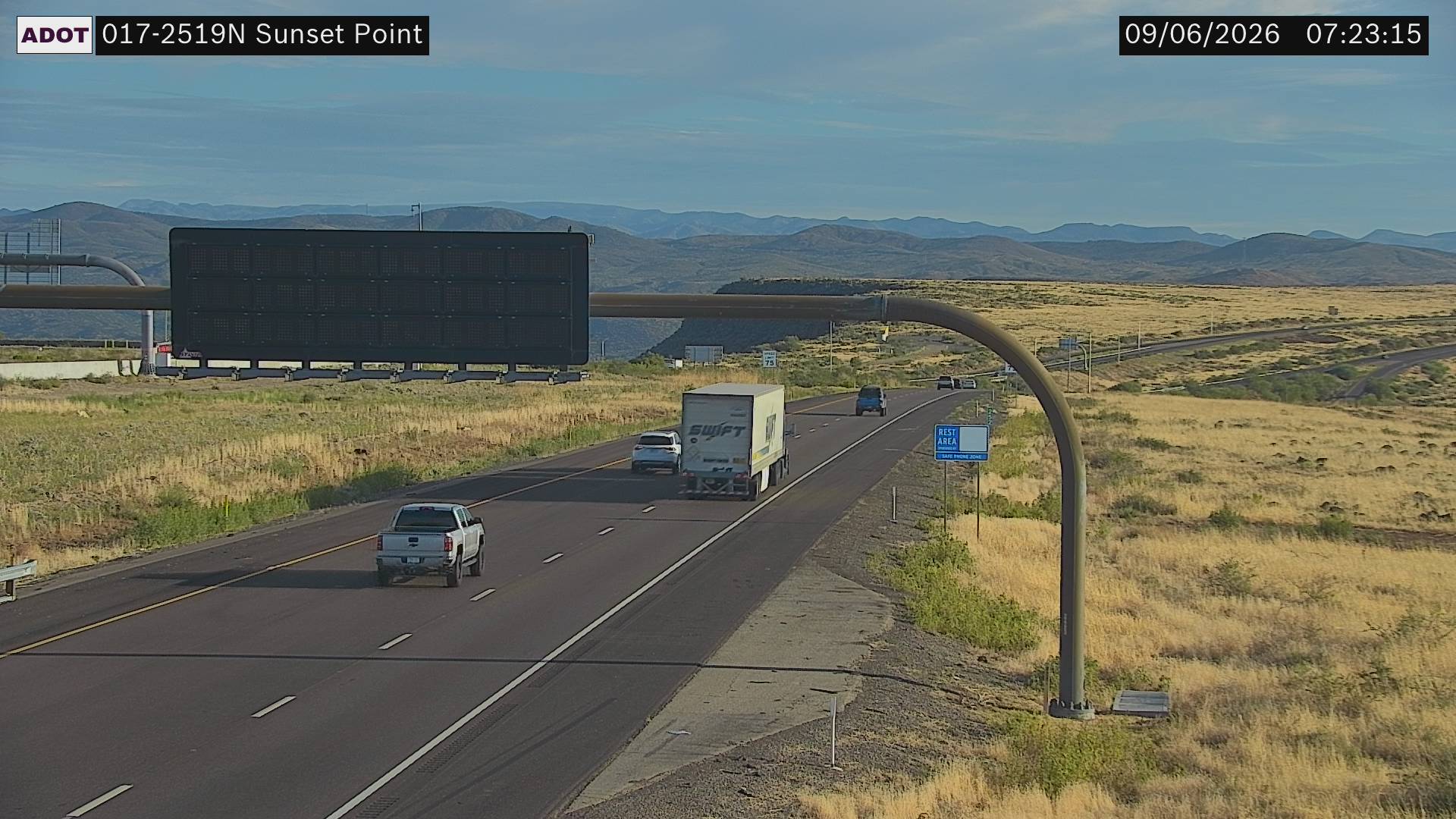 I-17 @Sunset Point live camera view
