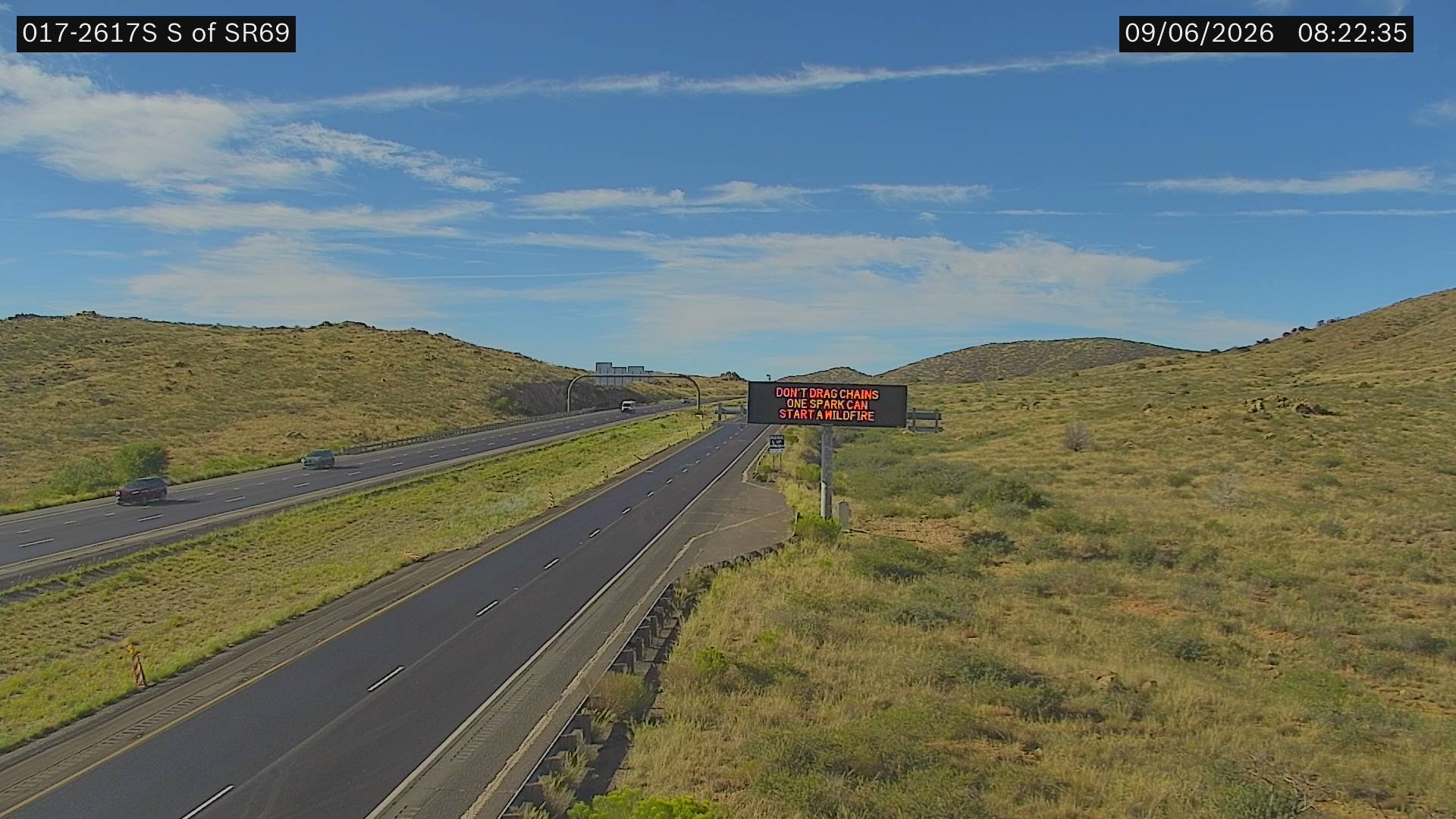 I-17 @S of SR69 live camera view